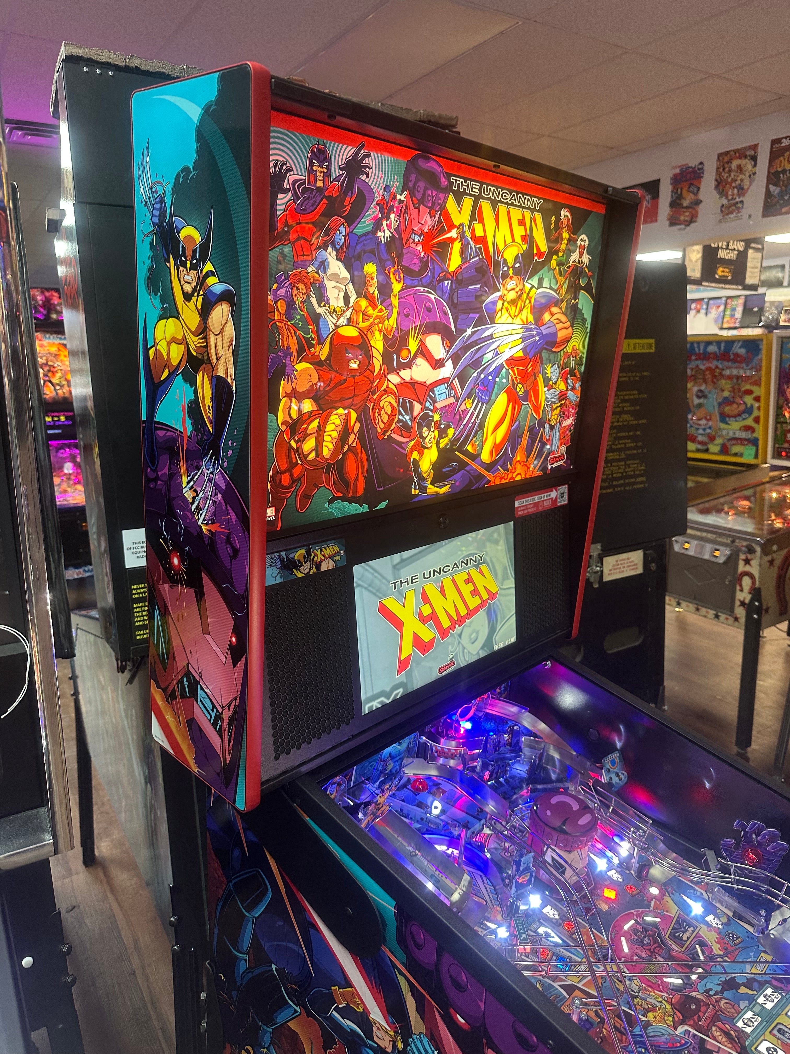 Stern Pinball The Uncanny X-Men Pro Pinball Machine