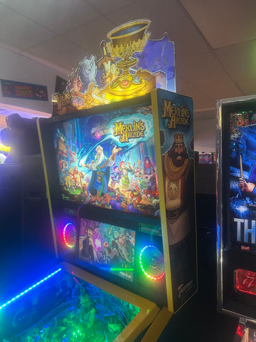 Image of Turner Pinball Merlin's Arcade Pinball Machine - Legendary Edition