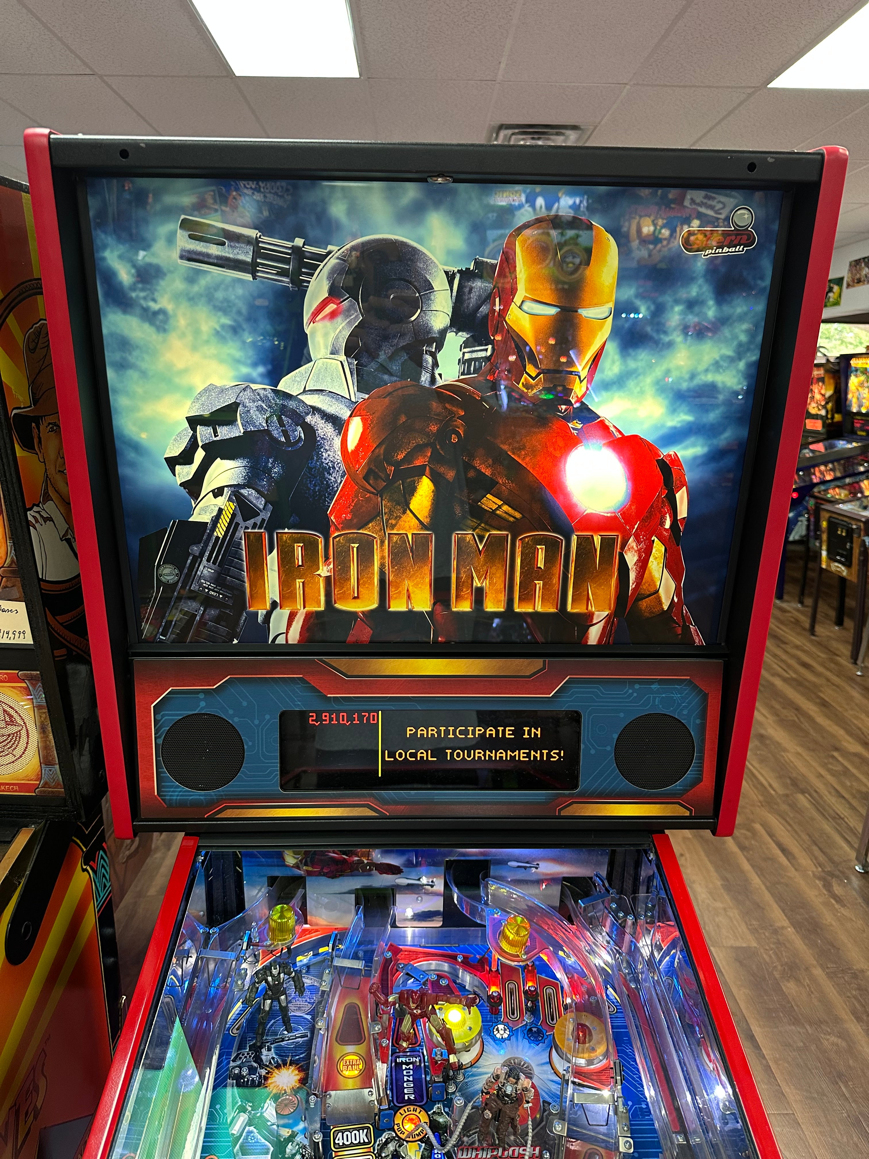 Stern Pinball Ironman Vault Pinball Machine