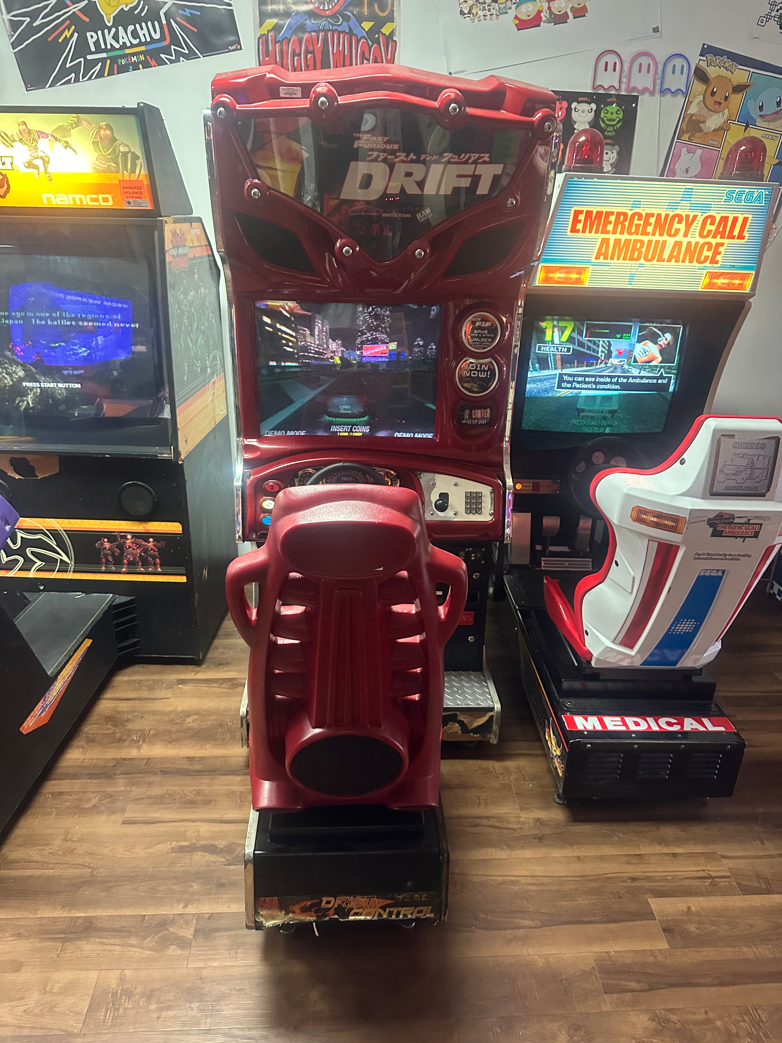 Raw Thrills The Fast and the Furious DRIFT Arcade Racing Game