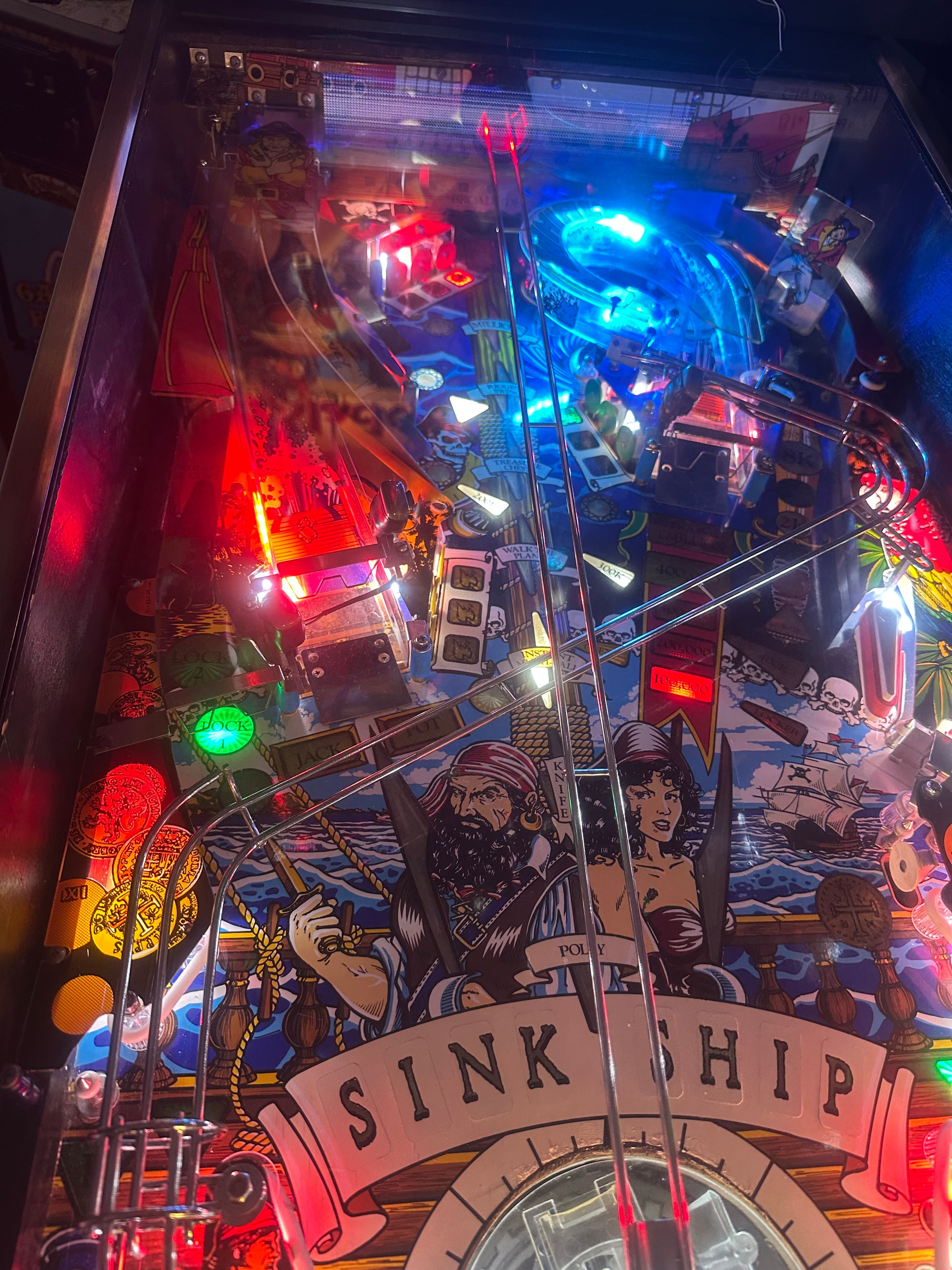 Bally Black Rose Pinball Machine