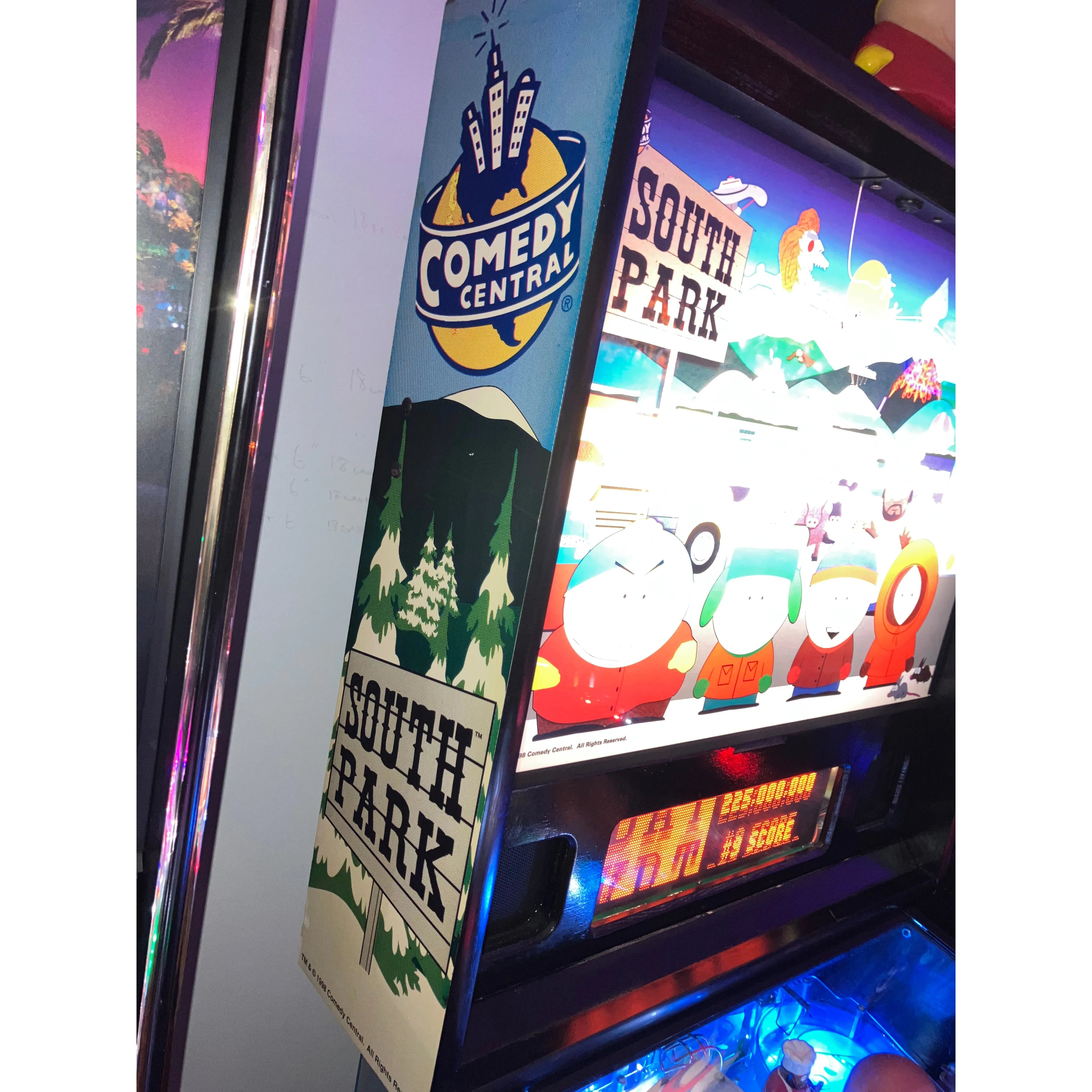 SEGA South Park Pinball Machine
