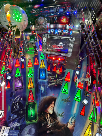 Image of Stern Pinball LOADED Star Wars Premium Pinball Machine