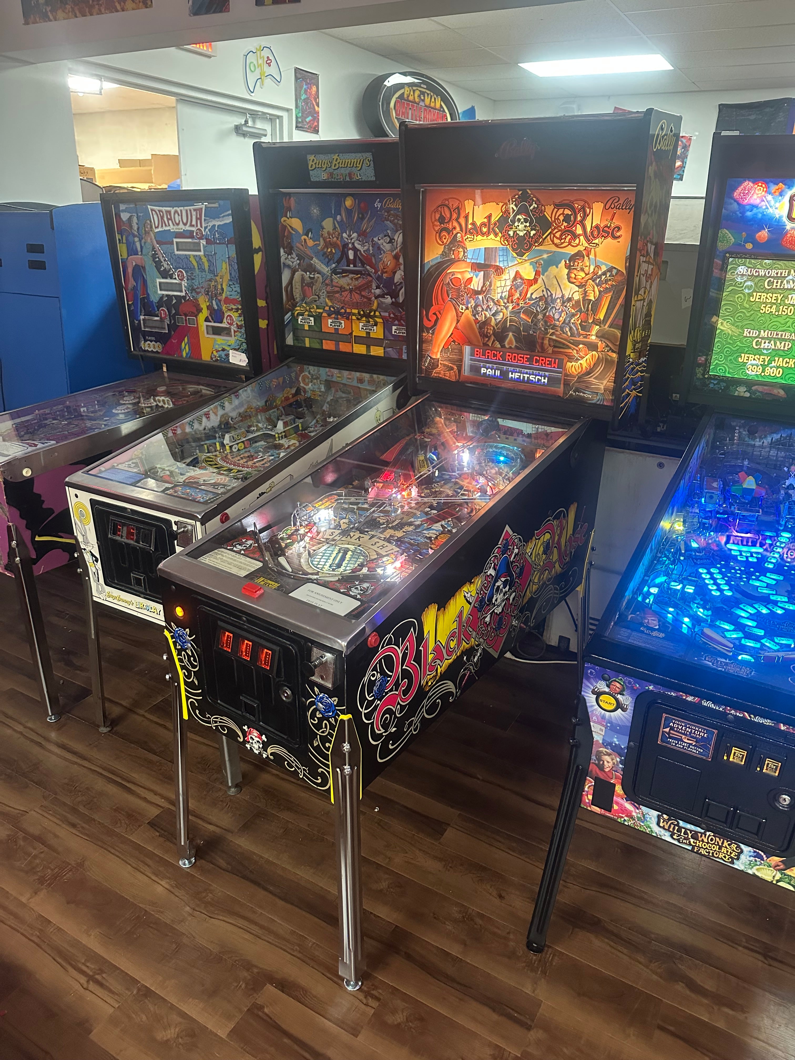Bally Black Rose Pinball Machine