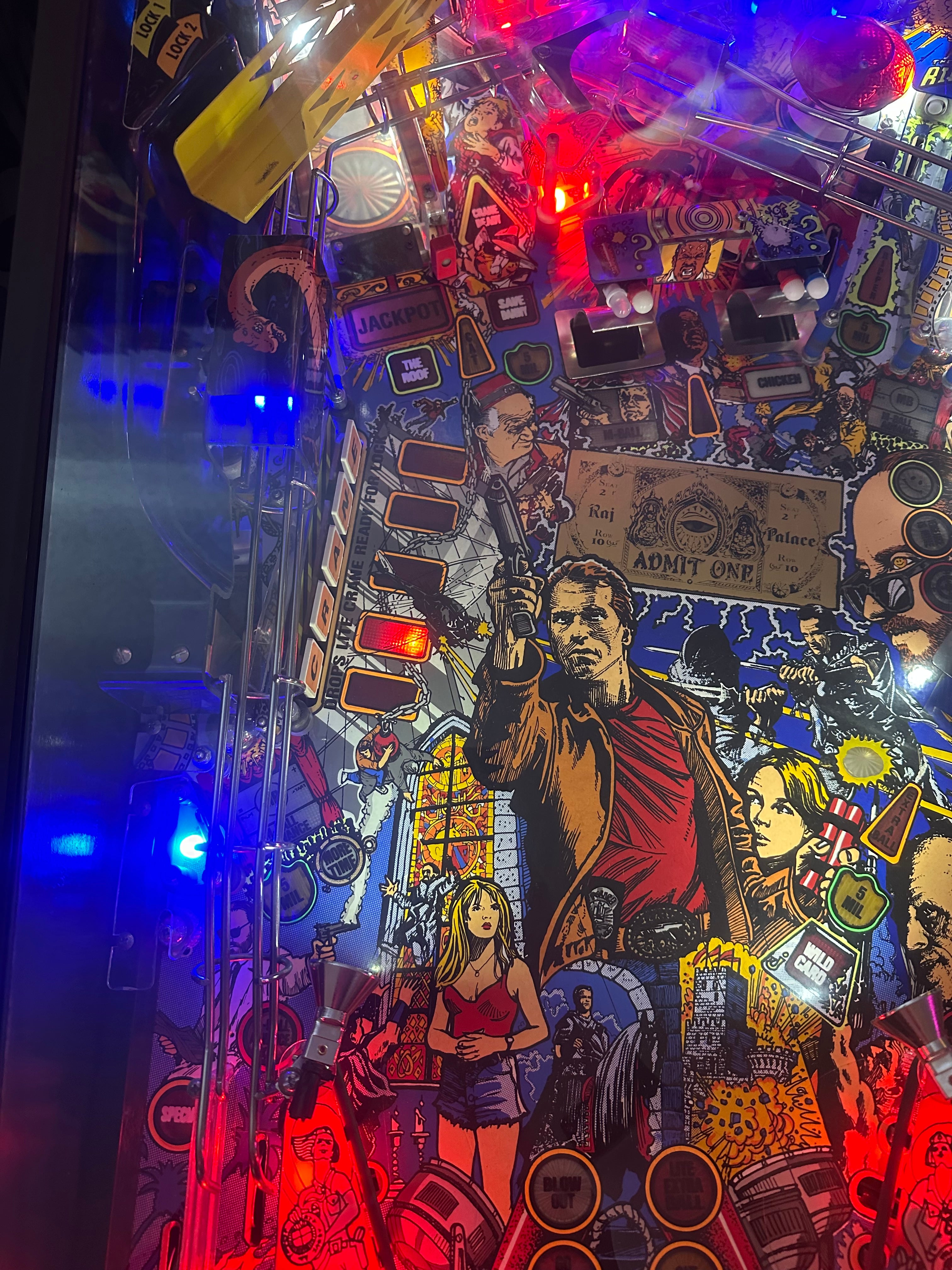 Data East Last Action Hero Pinball Machine