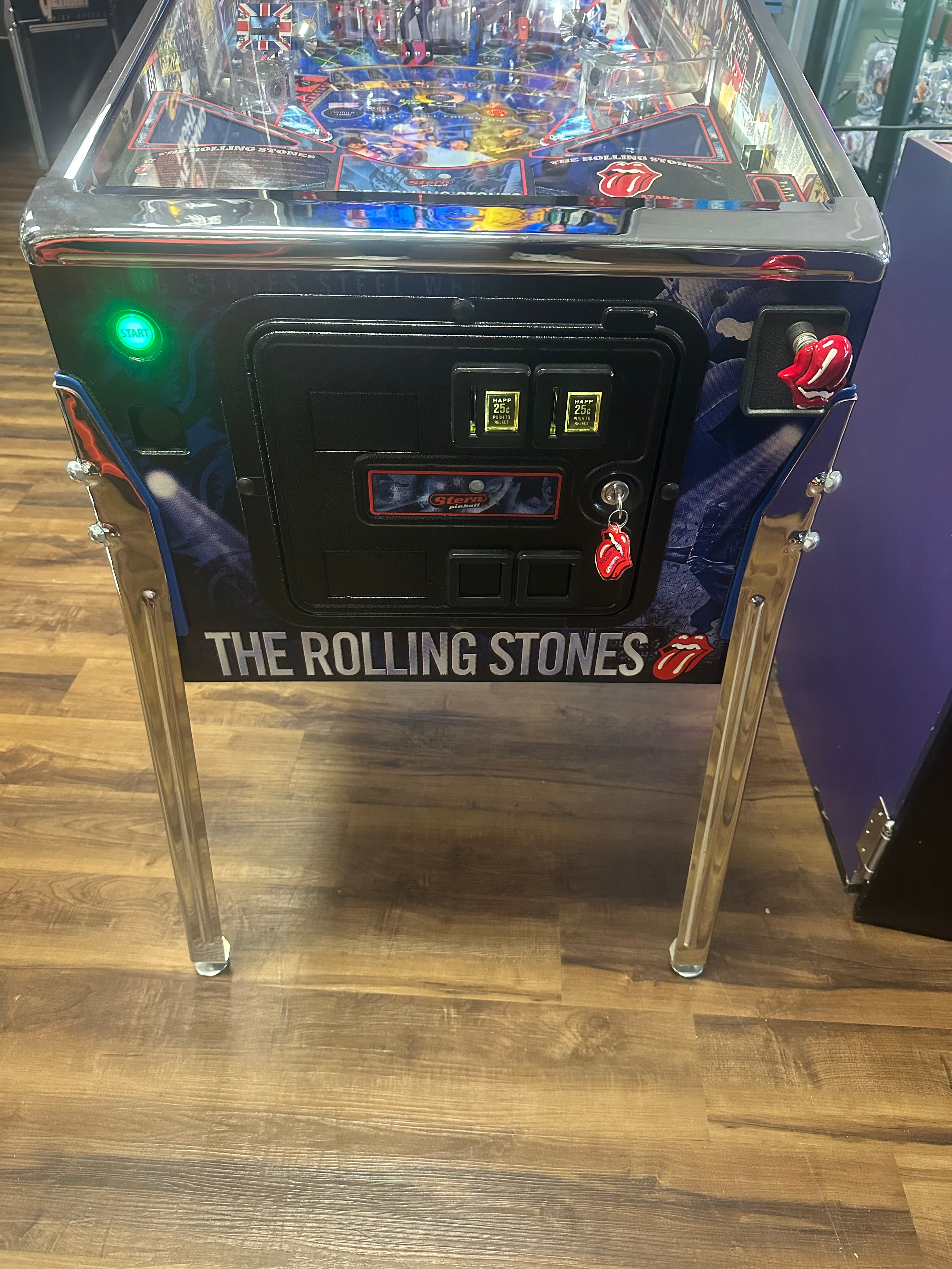 Stern Pinball LOADED The Rolling Stones Limited Edition Pinball Machine