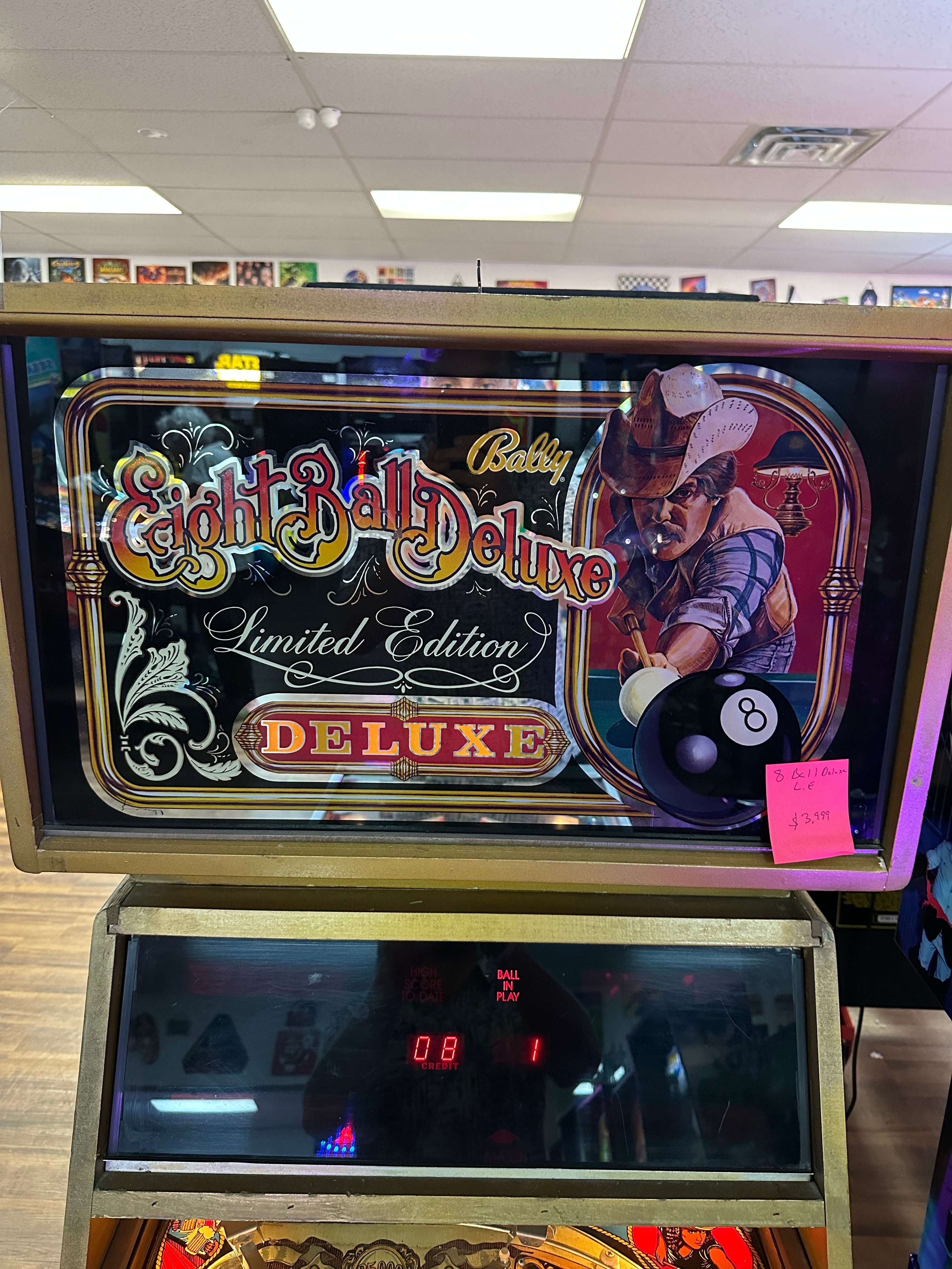 Bally Eight Ball Deluxe Limited Edition Pinball Machine