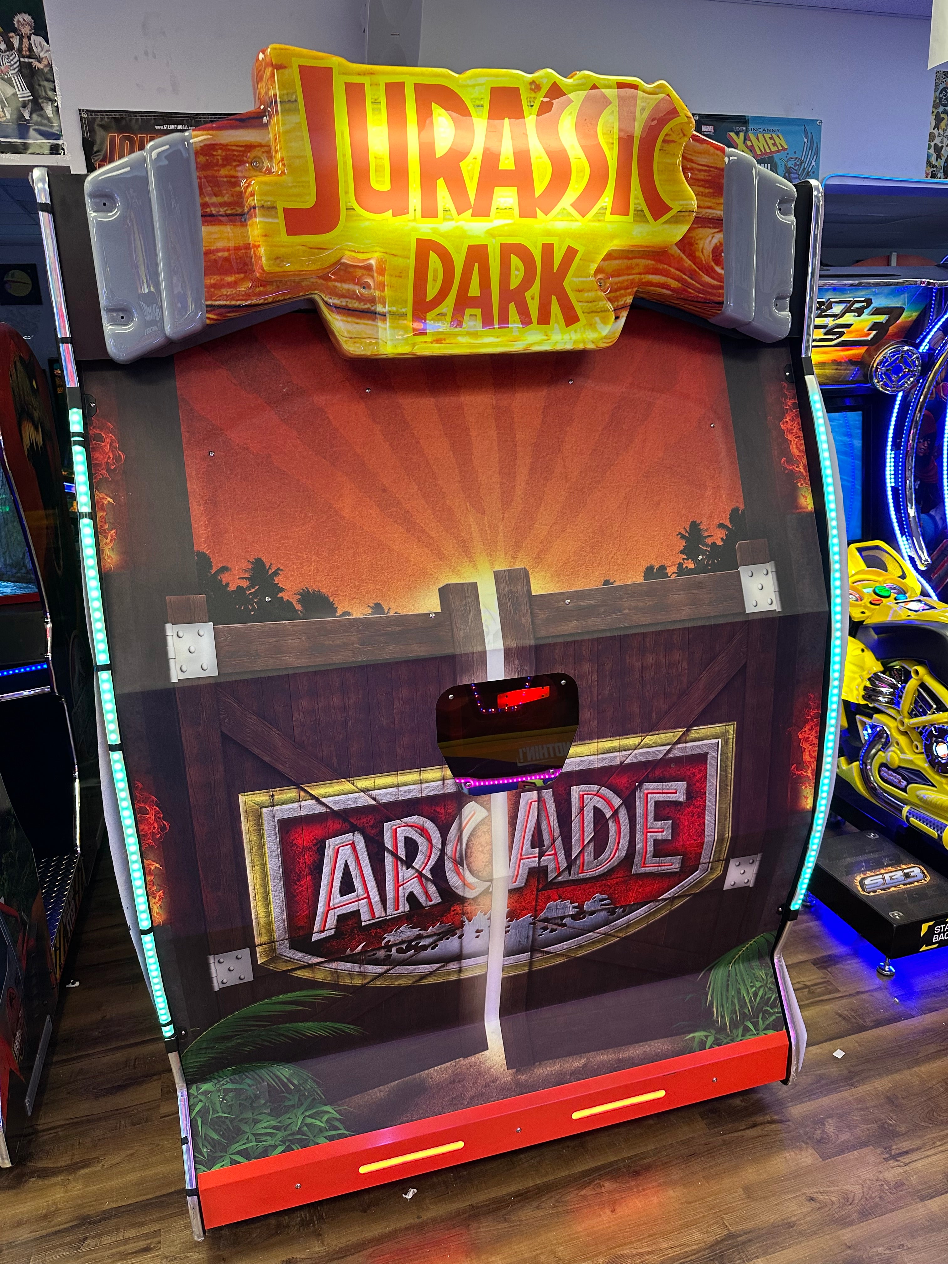 Raw Thrills Jurassic Park Sit Down 55" Arcade Game