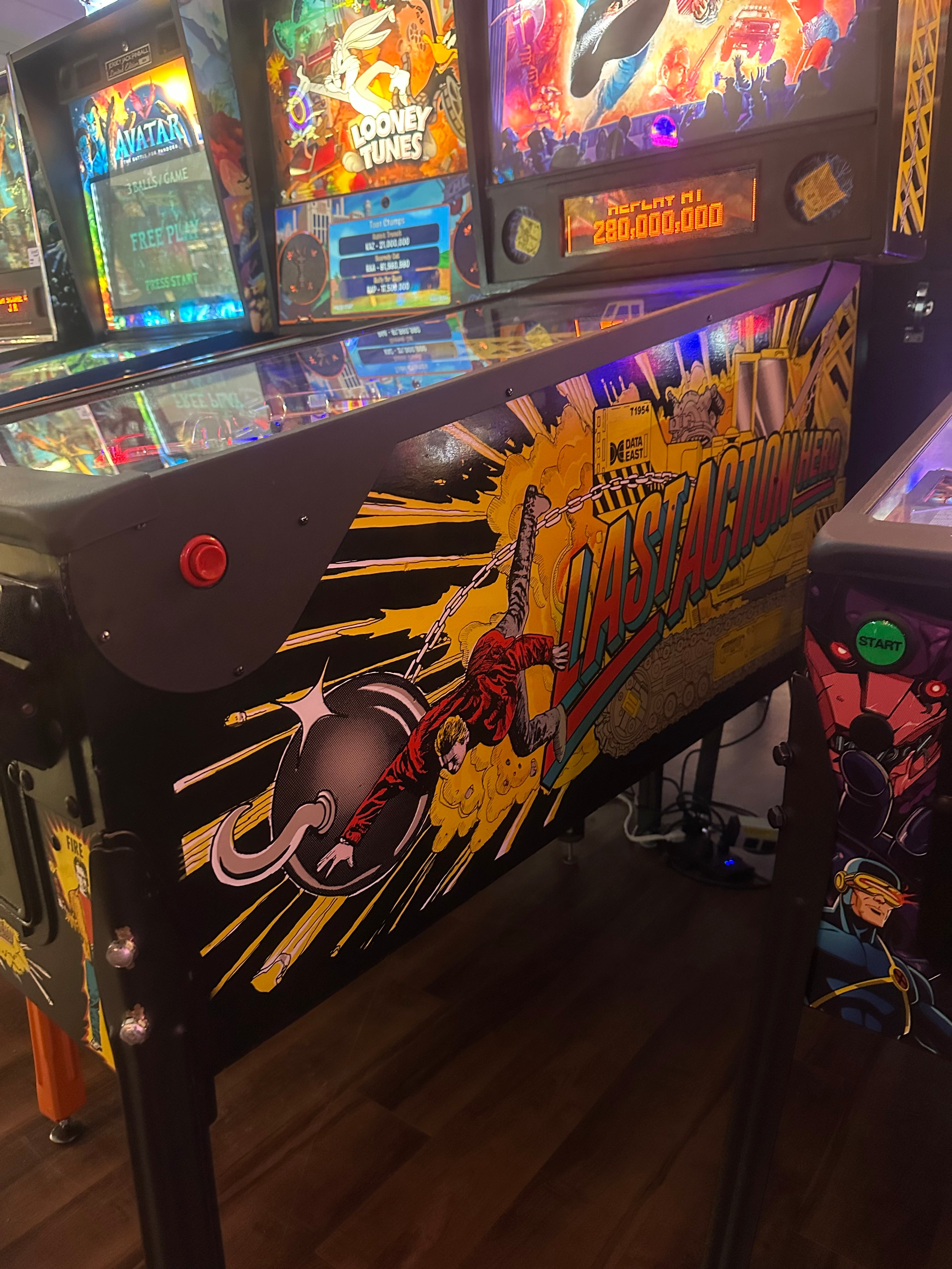 Data East Last Action Hero Pinball Machine