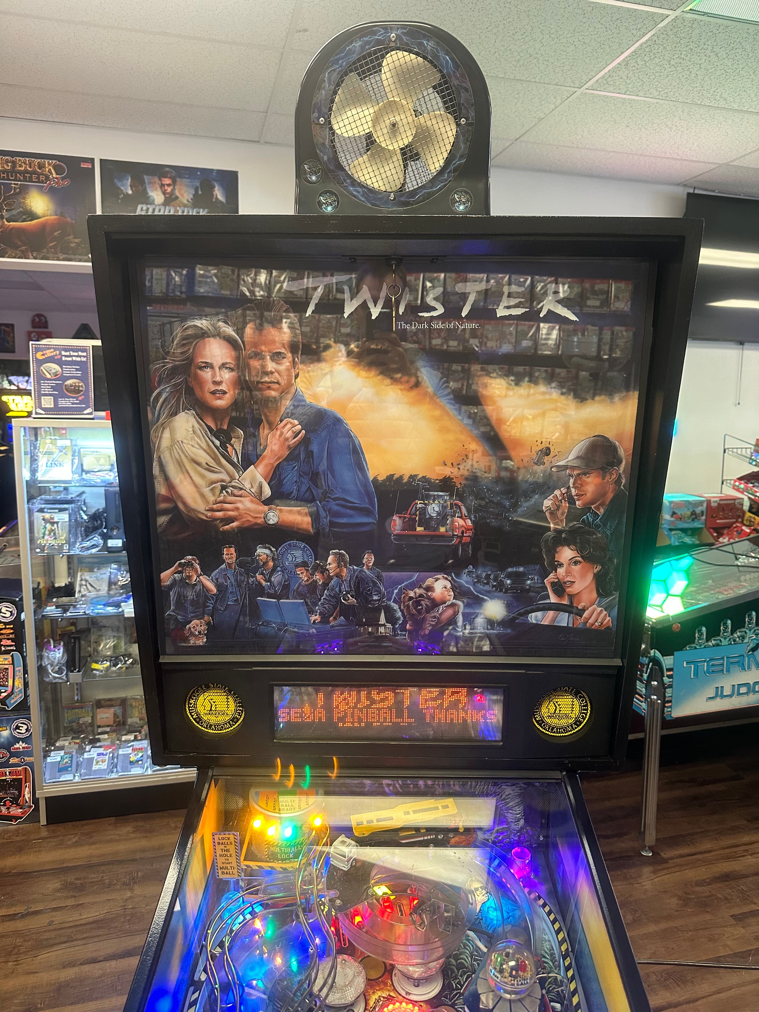 SEGA Twister Pinball Machine