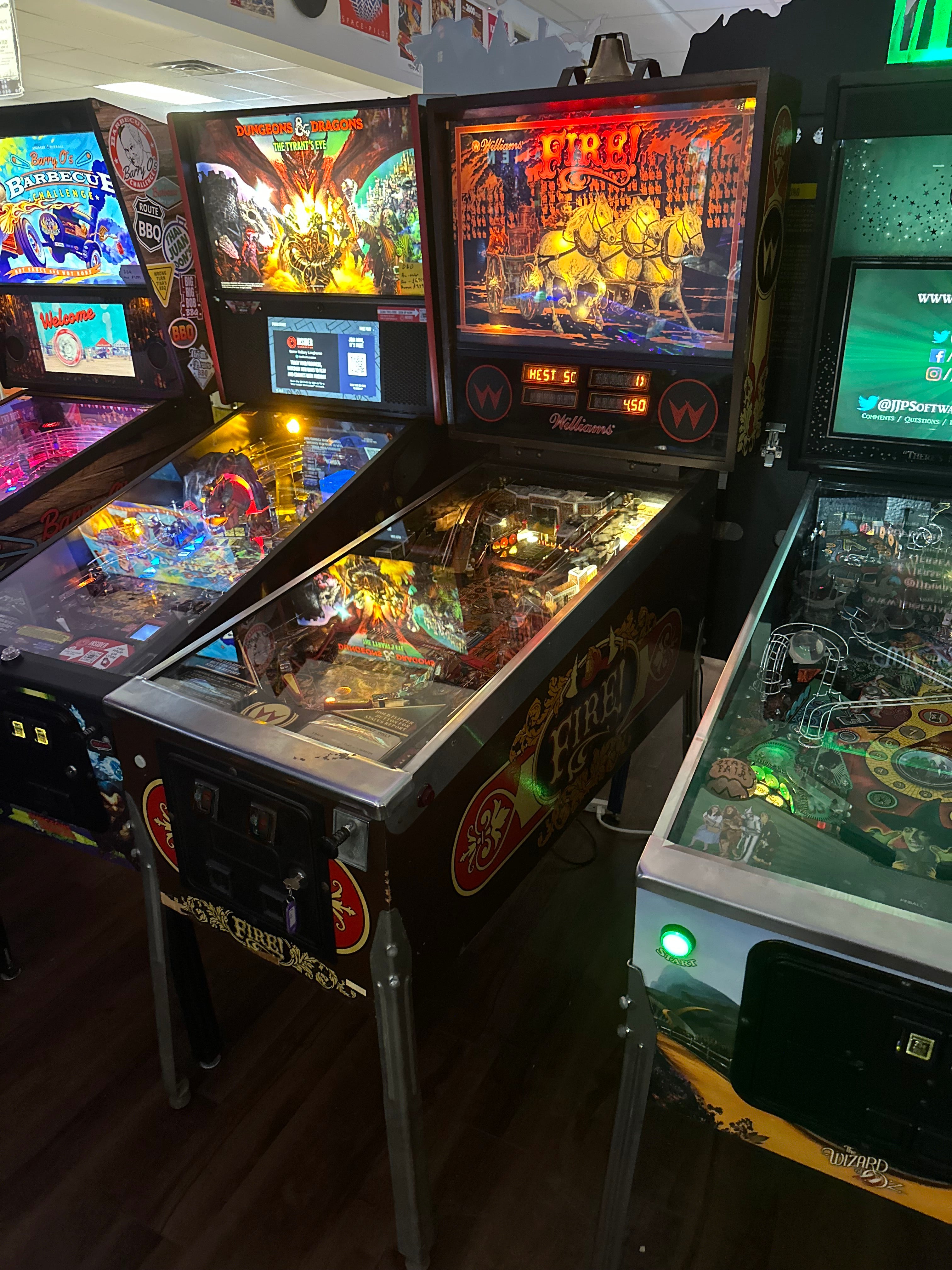 Williams Fire! Pinball Machine