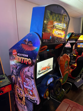 Chicago Gaming Company Nicktoons Racing Arcade Game