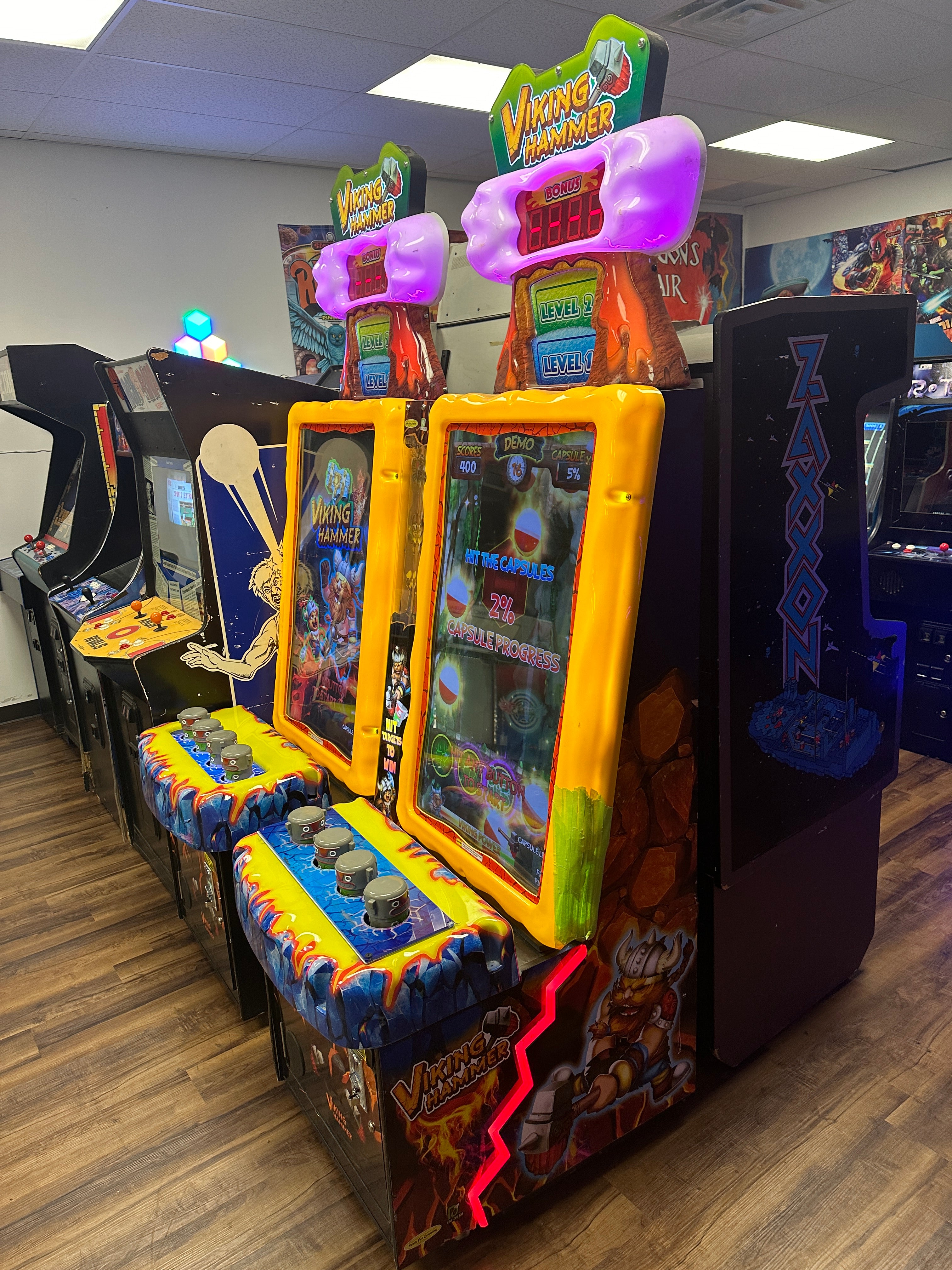 Family Fun Companies Viking Hammer Arcade Game