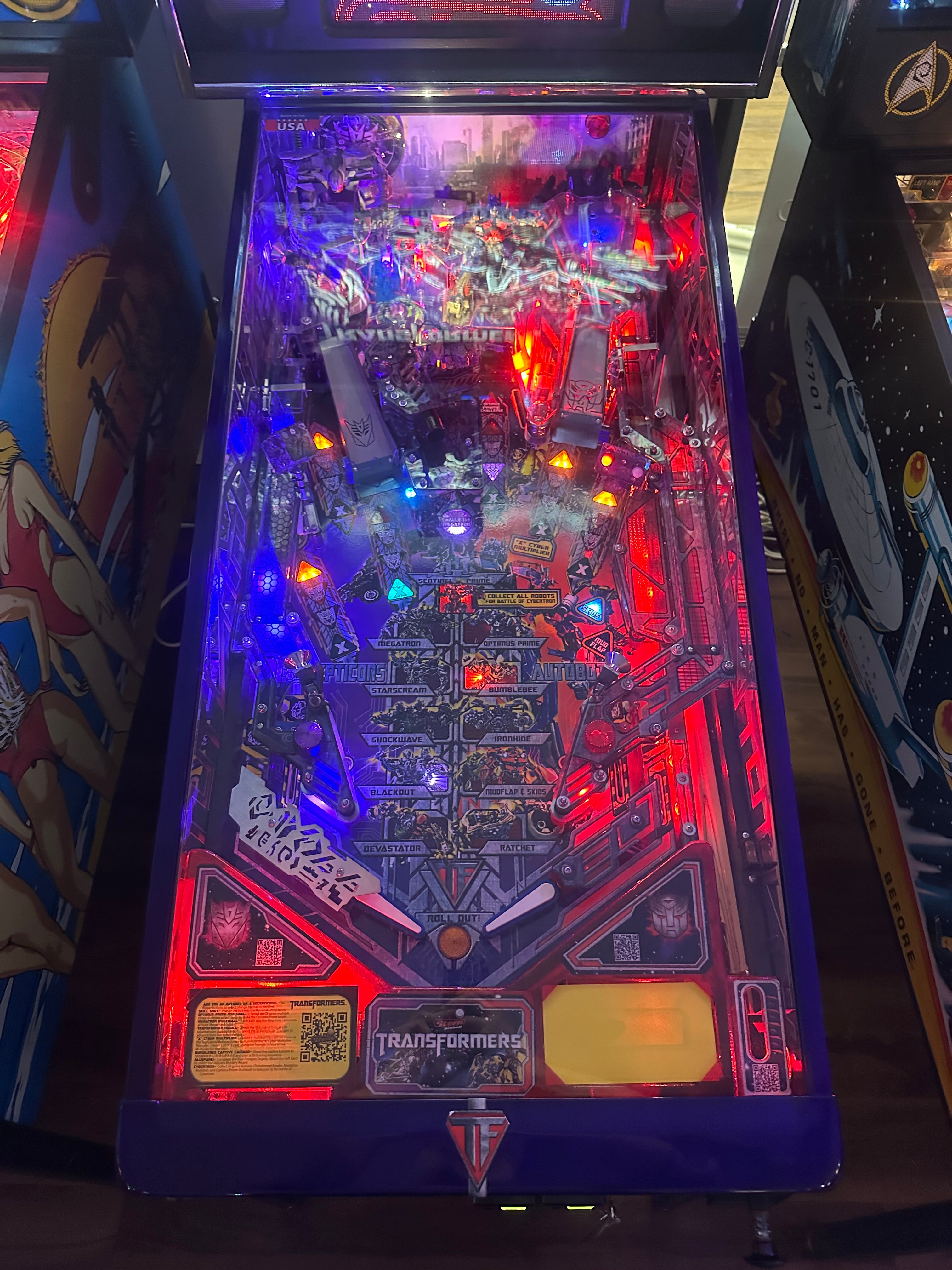 Stern Pinball Transformers Limited Edition Pinball Machine