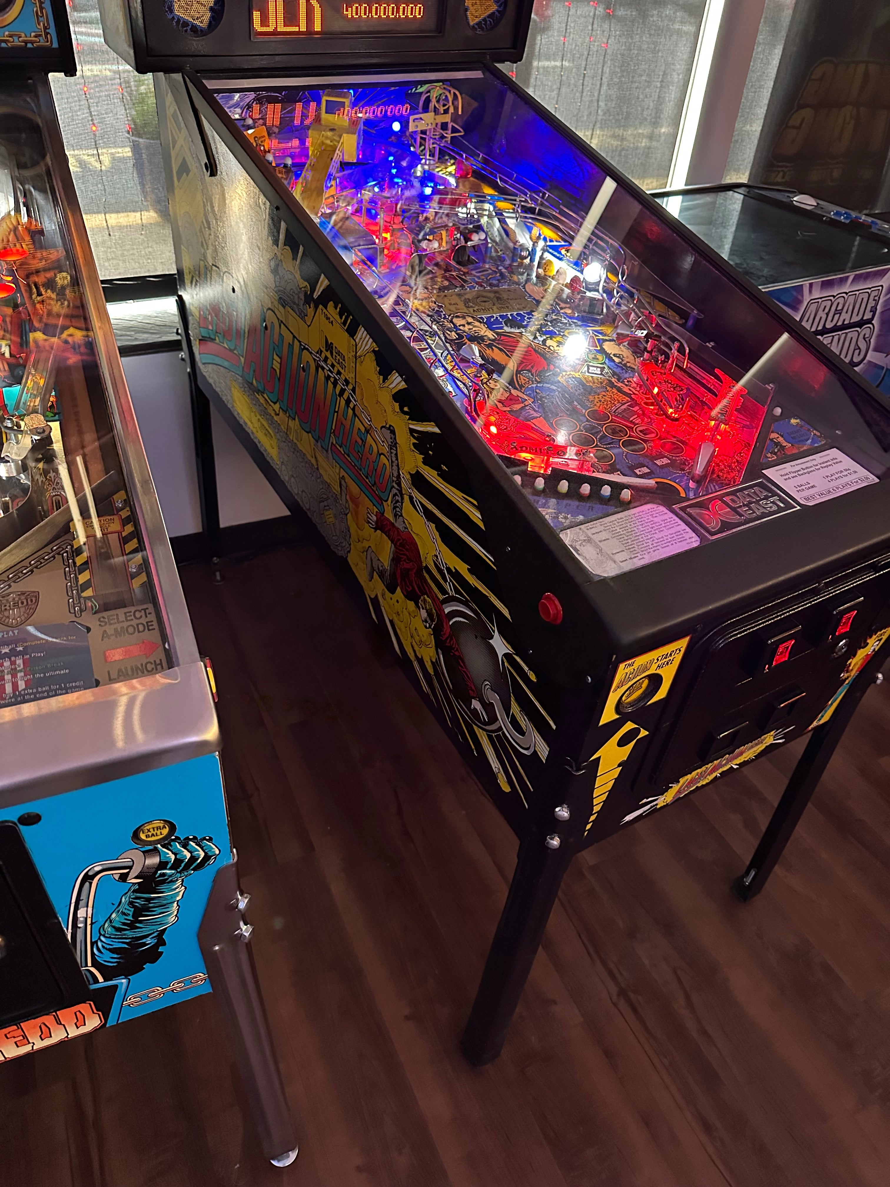 Data East Last Action Hero Pinball Machine