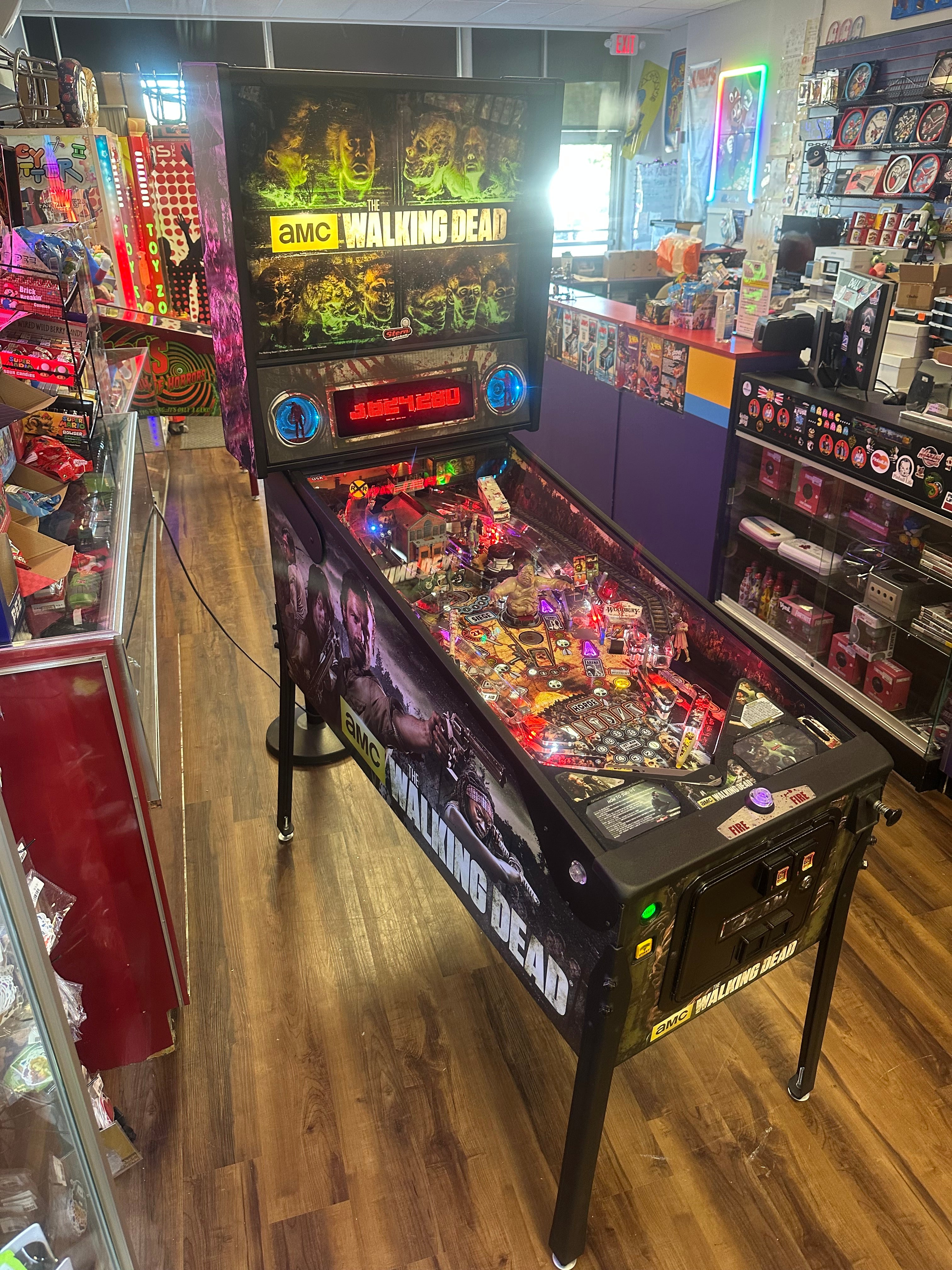 Stern Pinball LOADED The Walking Dead Premium Pinball Machine