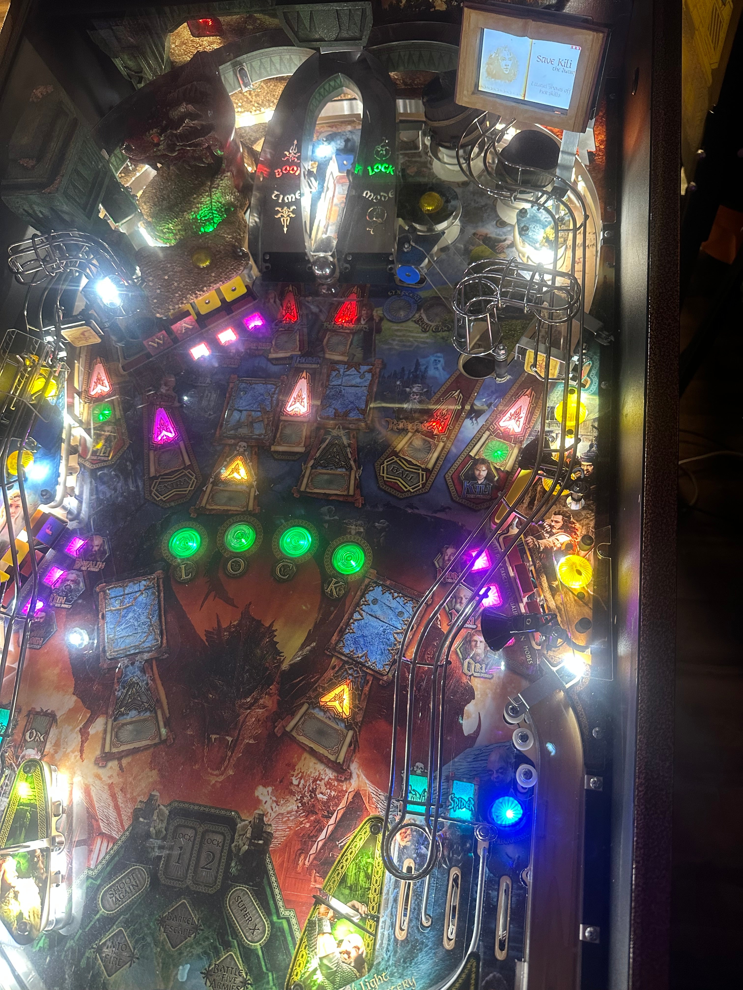 JJP The Hobbit Limited Edition Pinball Machine