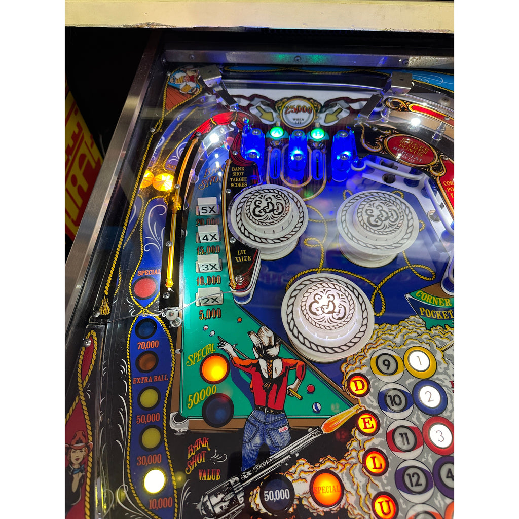 Bally Eight Ball Deluxe Pinball Machine Game and Sport World