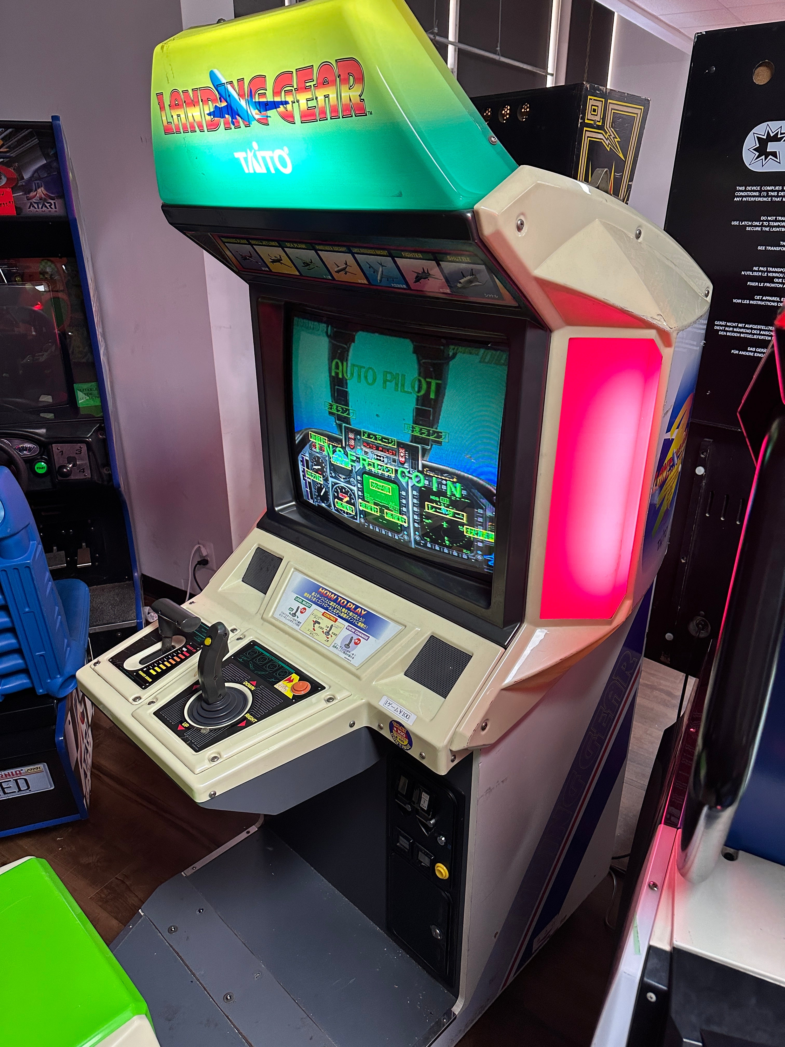 Taito Landing Gear Arcade Game