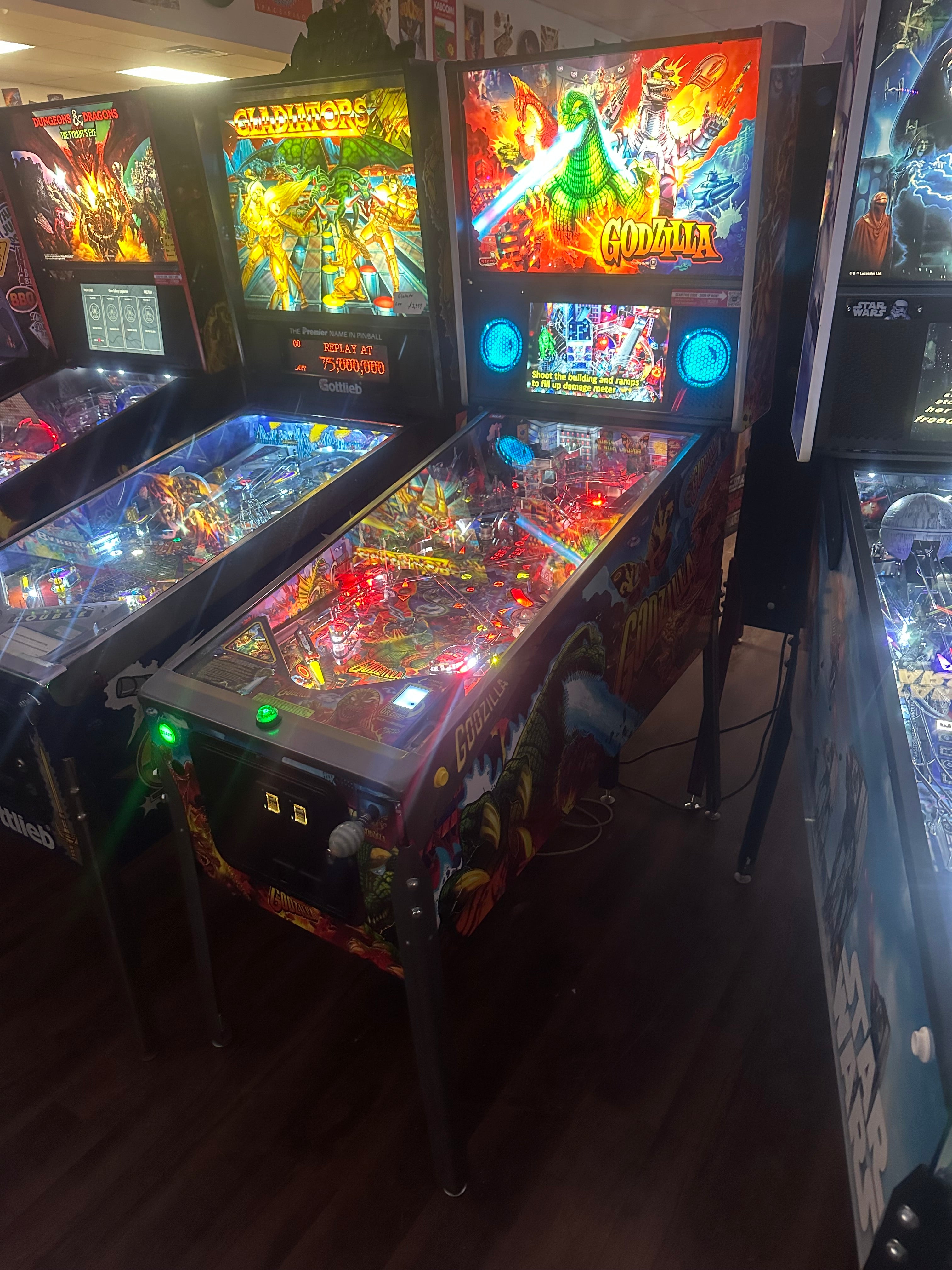 Stern Pinball LOADED Godzilla Premium Pinball Machine
