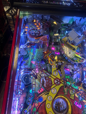 JJP Wizard of Oz 75th Anniversary Ruby Red Edition Pinball Machine