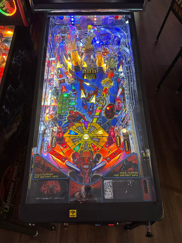 Image of Stern Pinball LOADED Spider-Man Pinball Machine