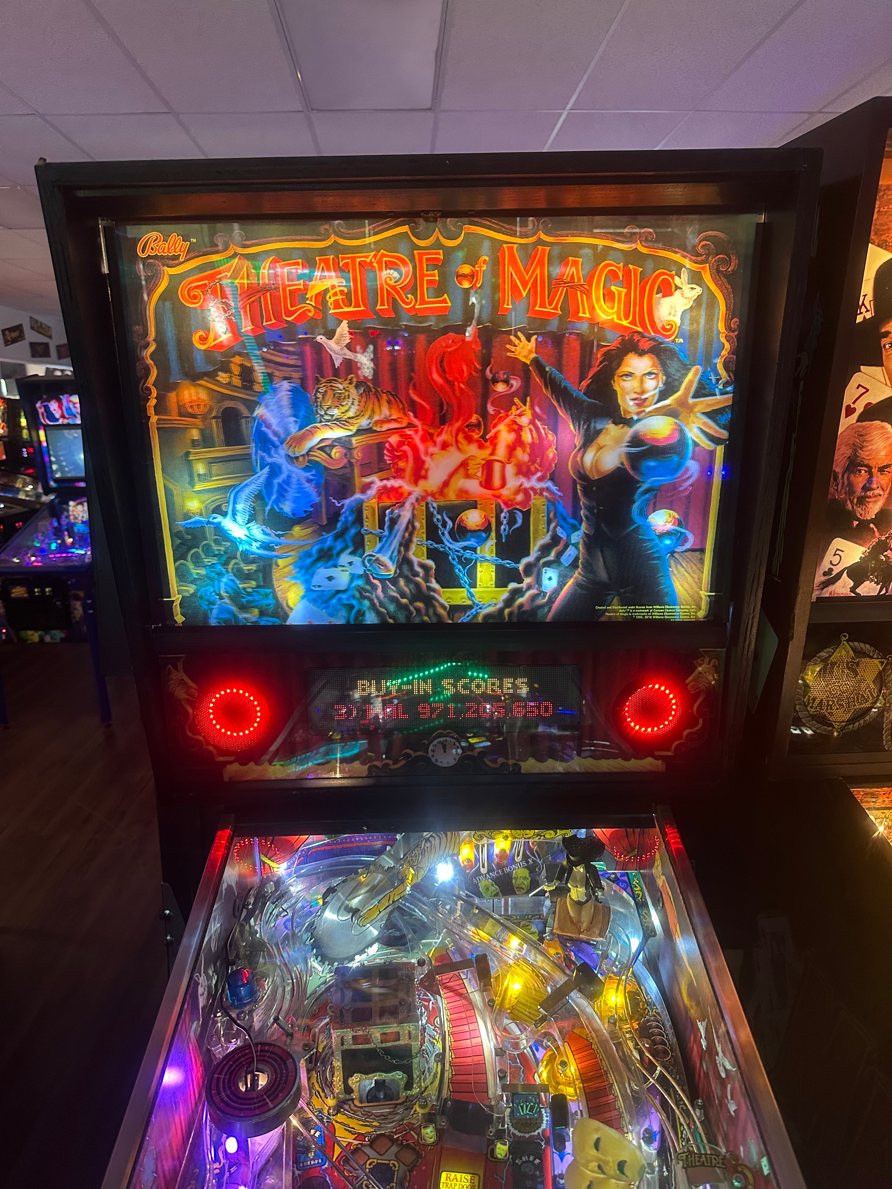 Bally Theatre of Magic Pinball Machine