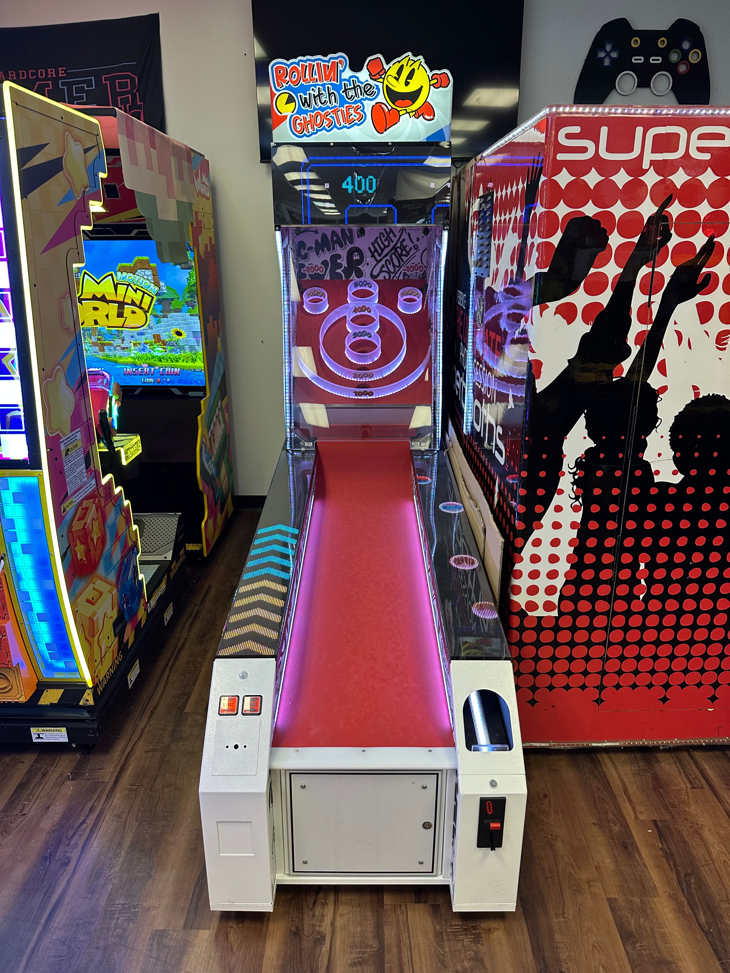 Bandai Namco Pacman Skee Ball Machine