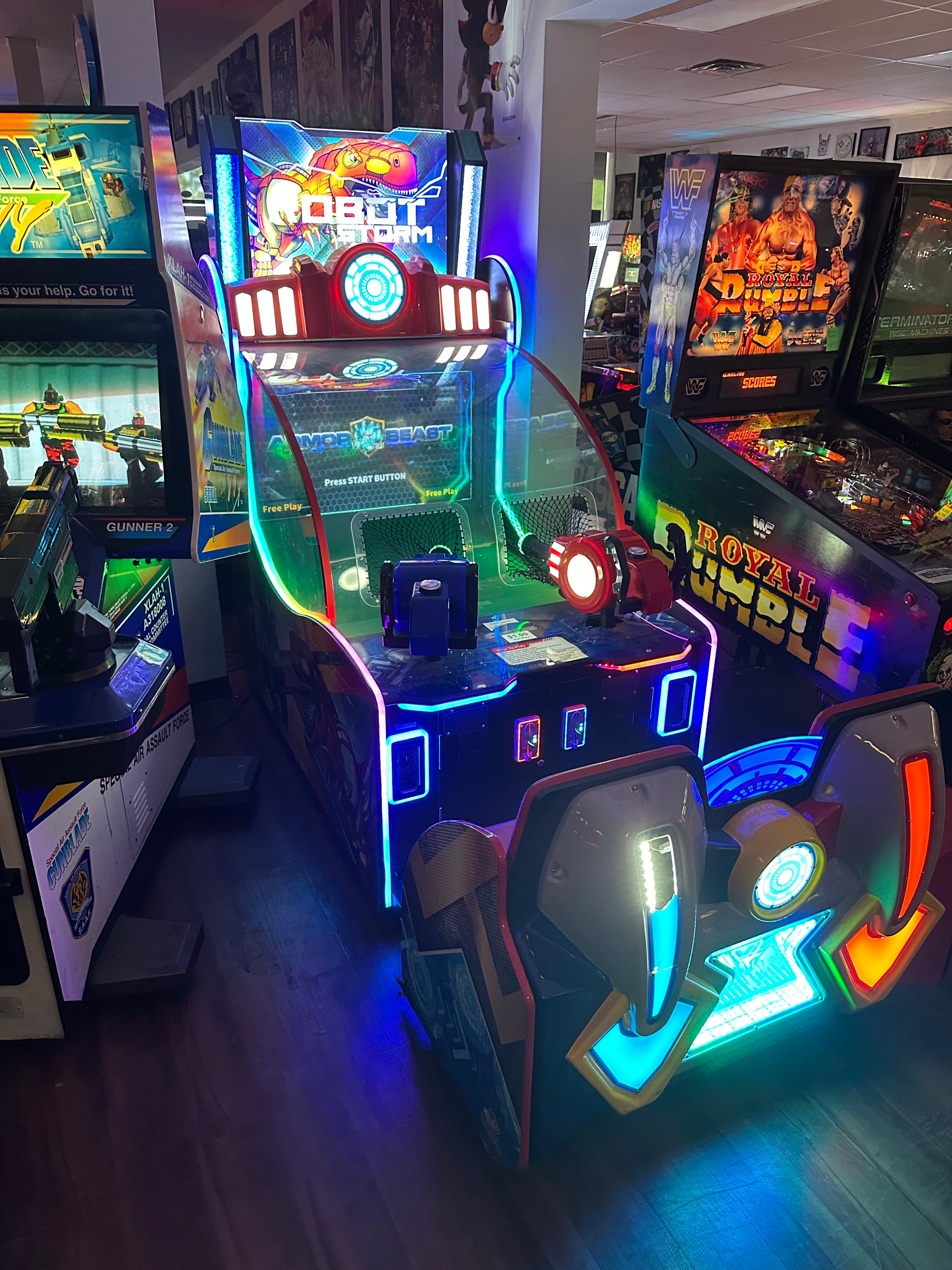Robot Storm Arcade Game