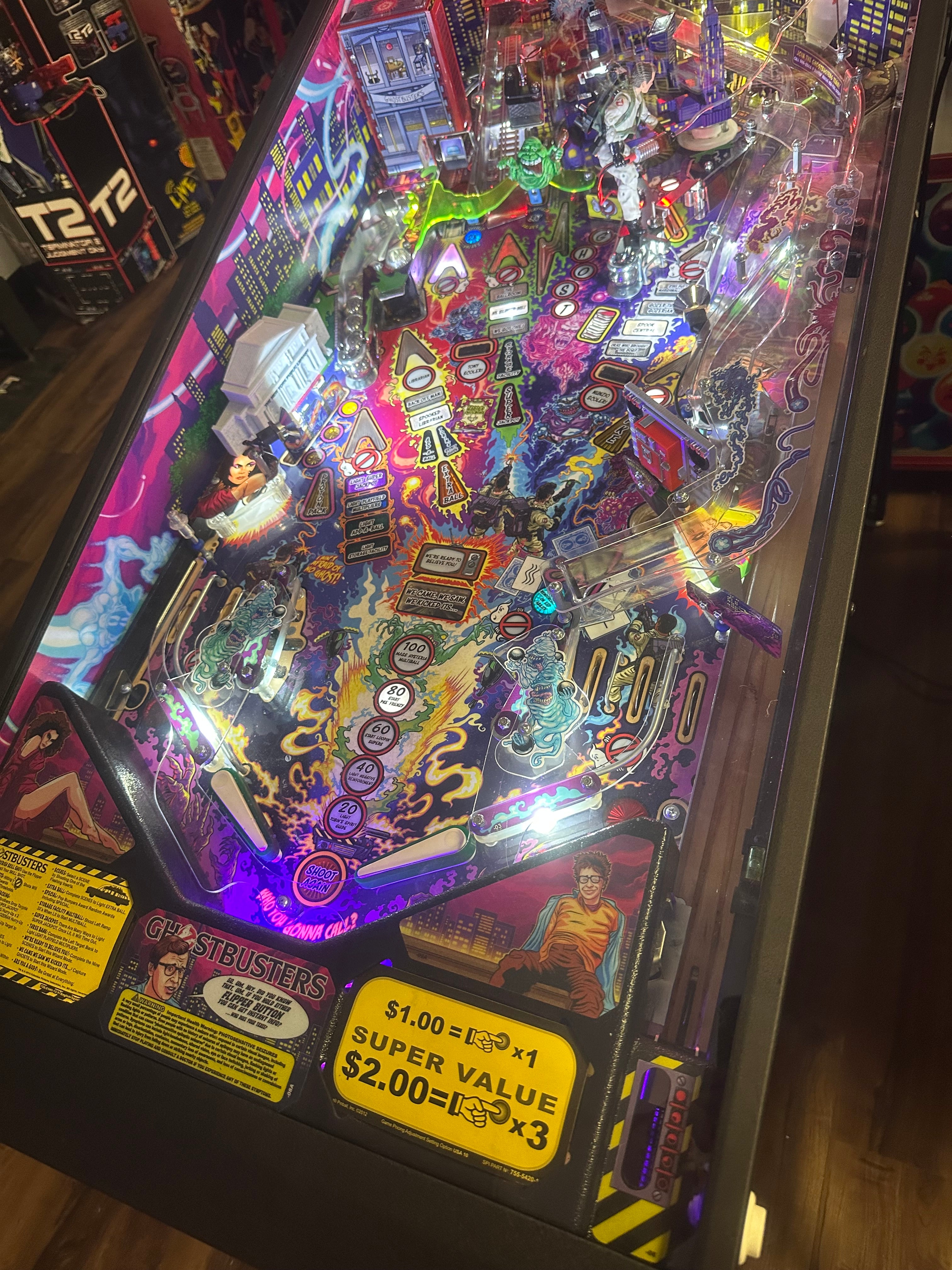 Stern Pinball LOADED Ghostbusters Pro Pinball Machine