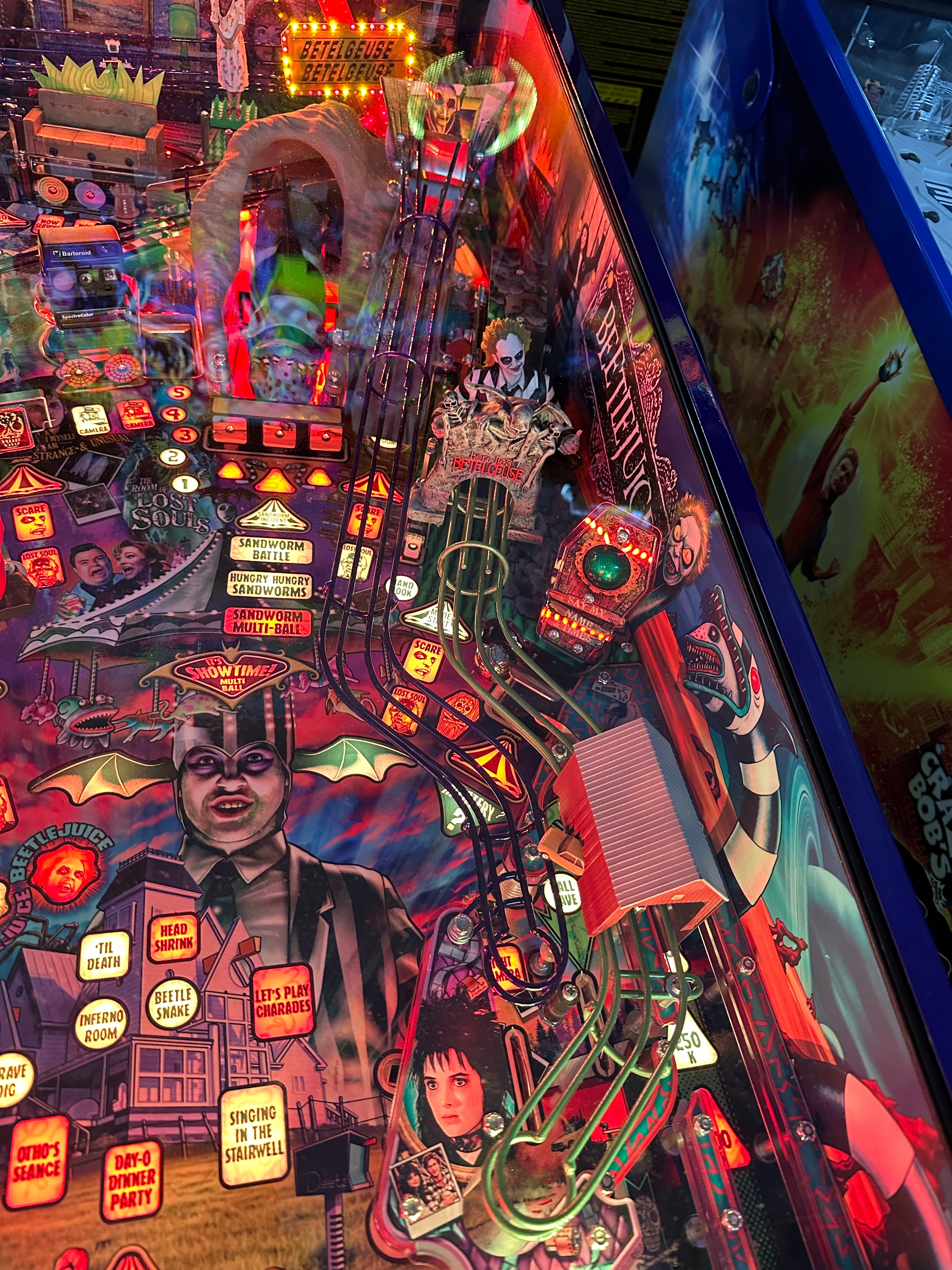 Spooky Pinball Beetlejuice Pinball Machine IN STOCK READY TO SHIP