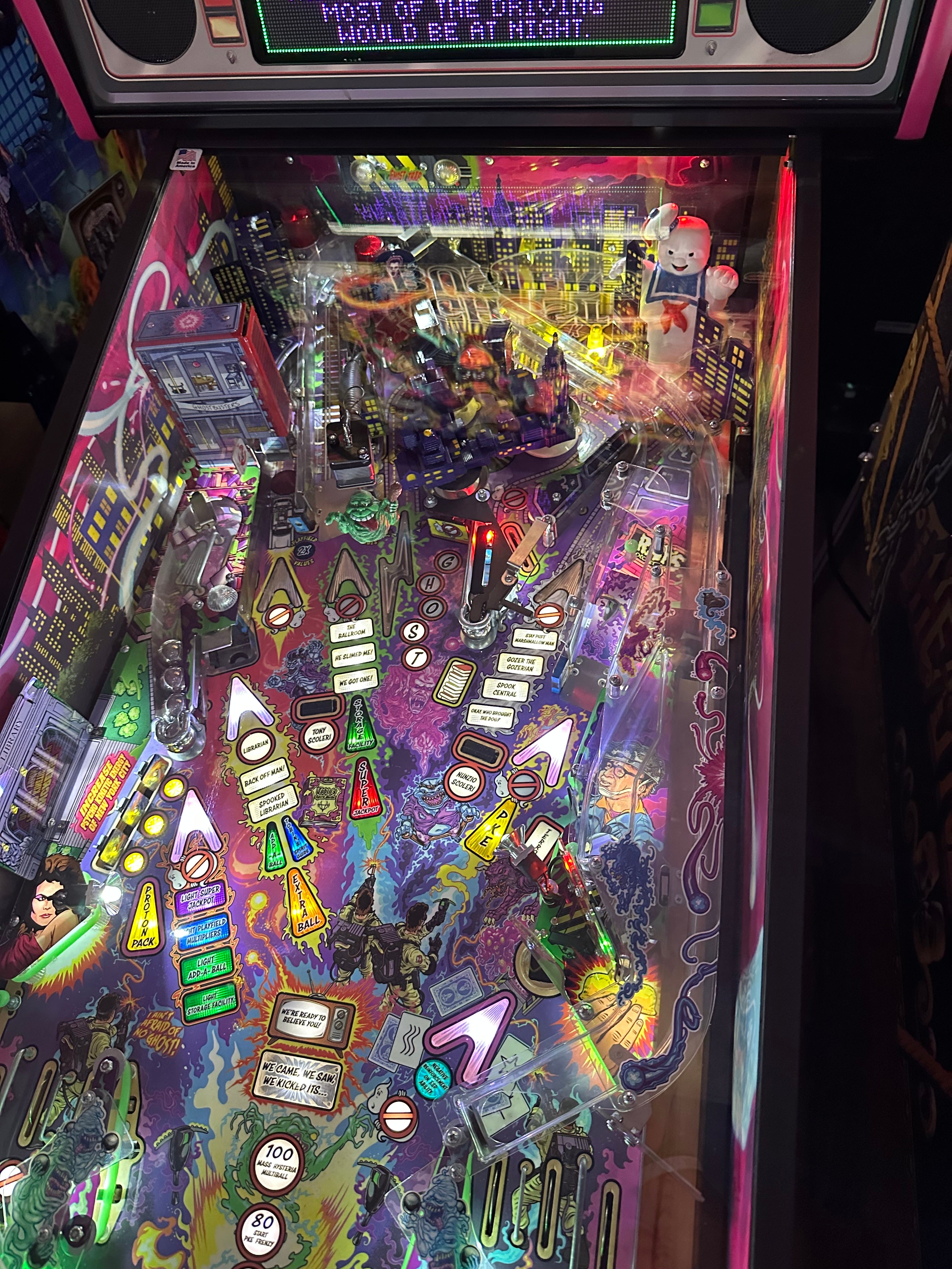 Stern Pinball LOADED Ghostbusters Pro Pinball Machine