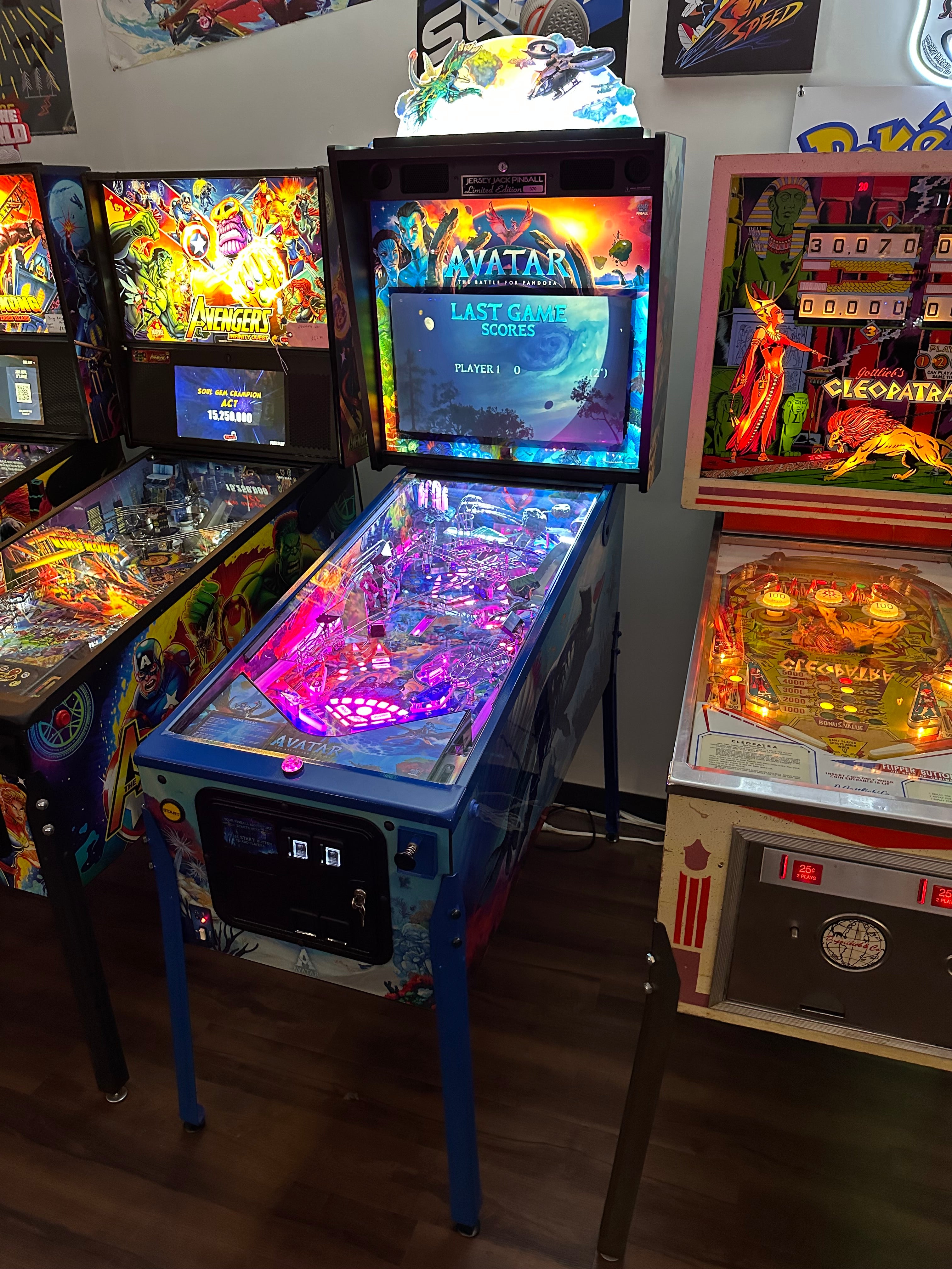 JJP Avatar Limited Edition Pinball Machine