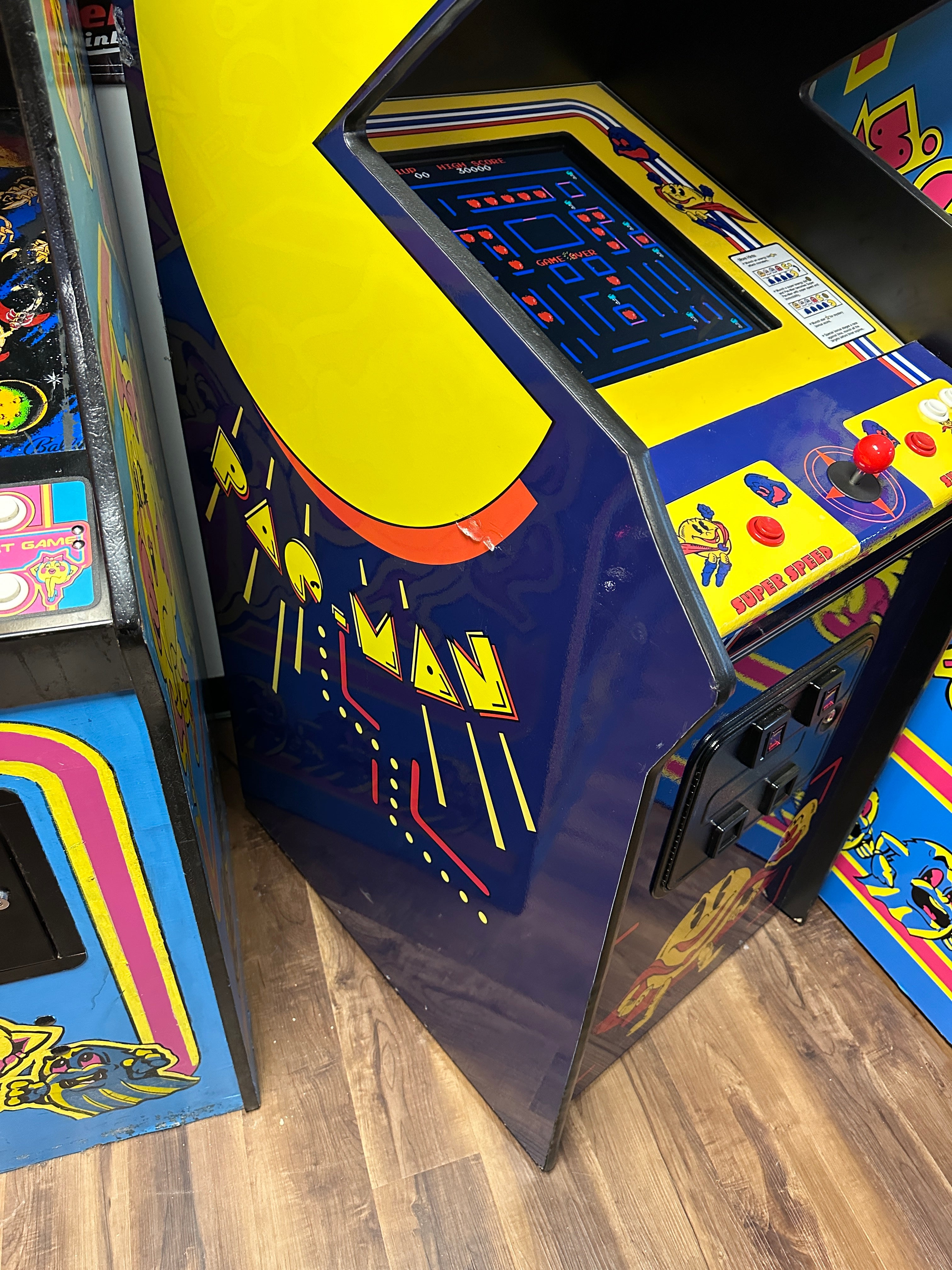 Bally Midway Super Pac-Man Arcade Game