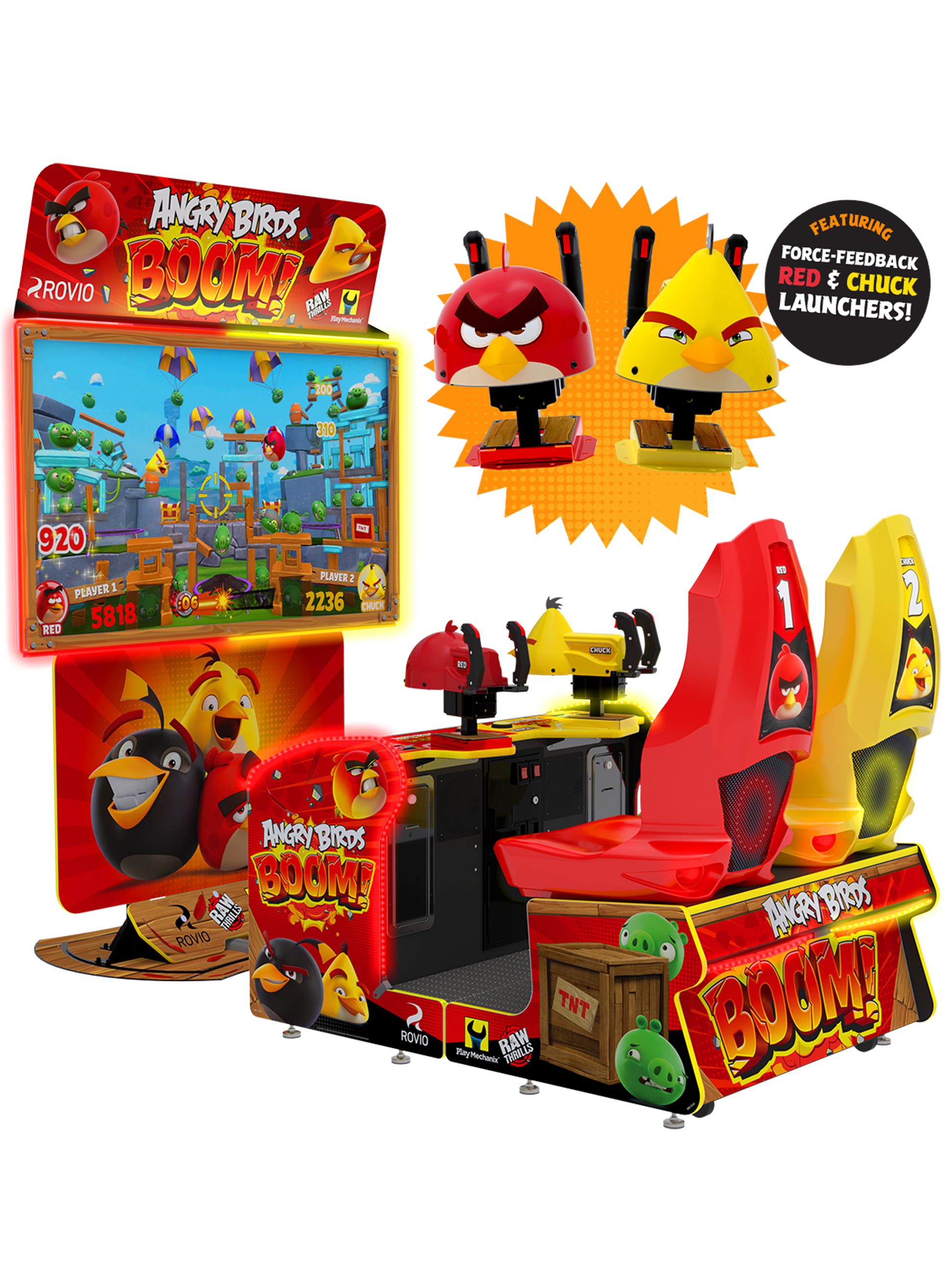 Angry Birds BOOM! Arcade Game