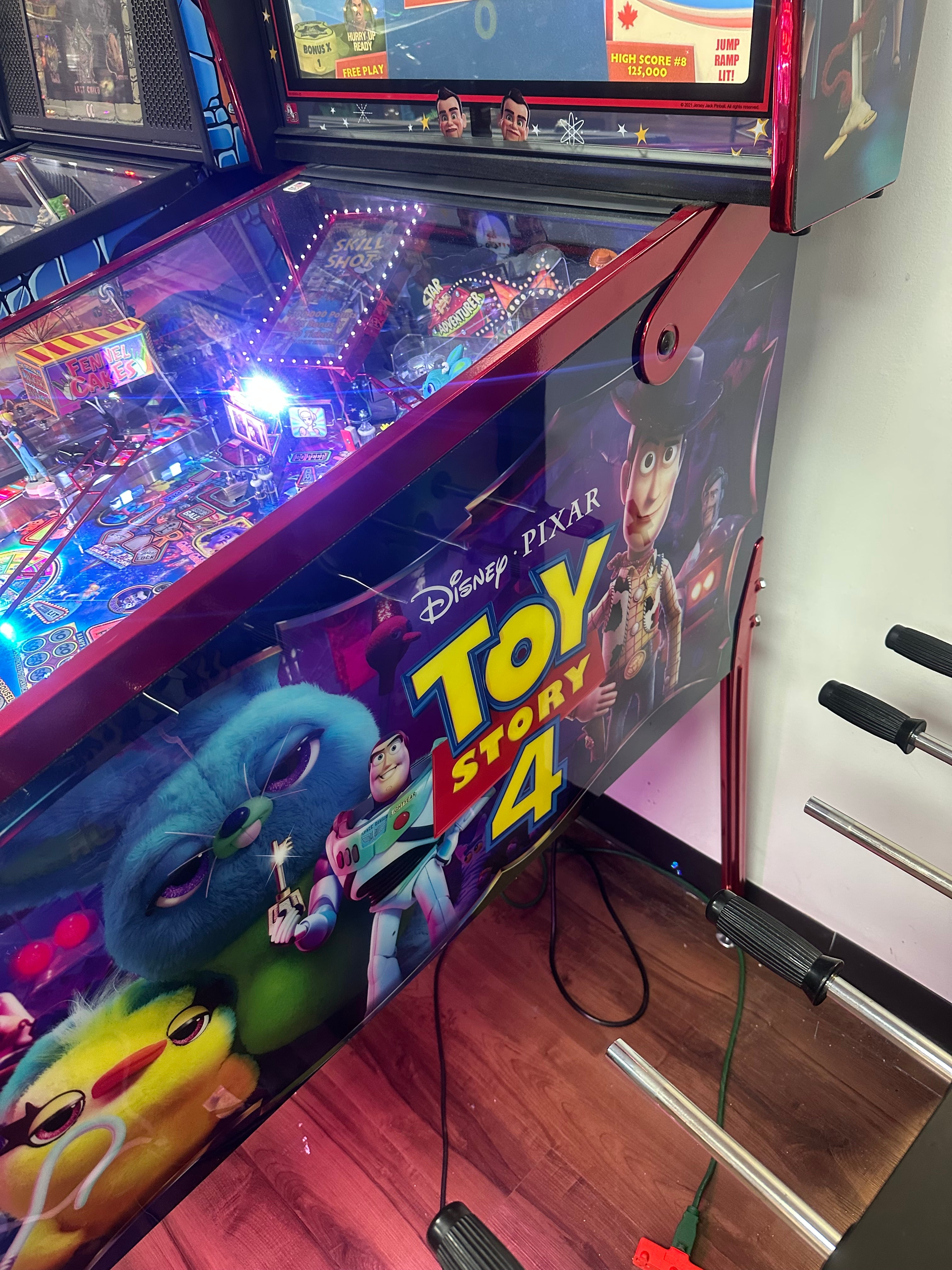 JJP Toy Story 4 Collectors Edition Pinball Machine