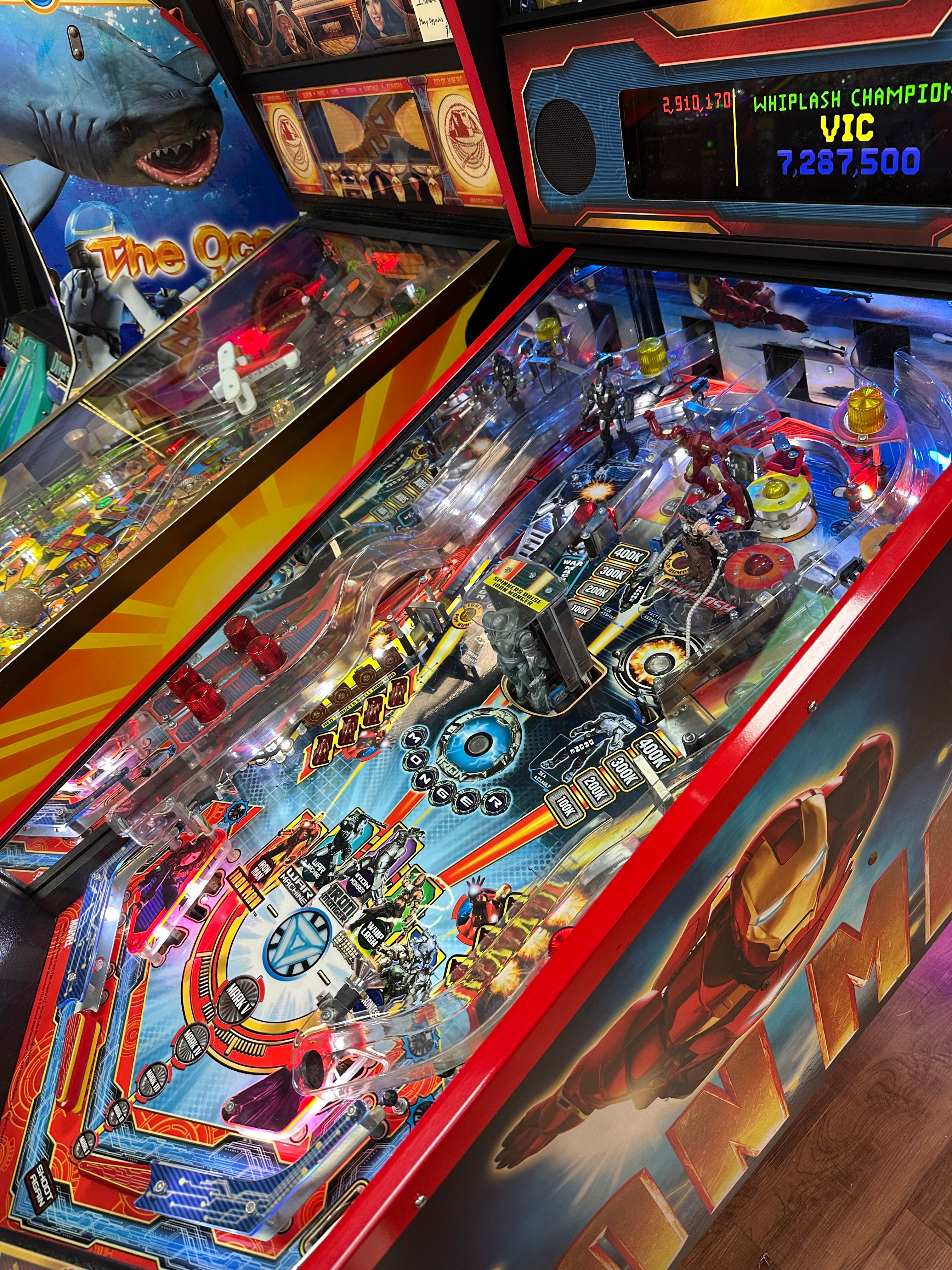 Stern Pinball Ironman Vault Pinball Machine