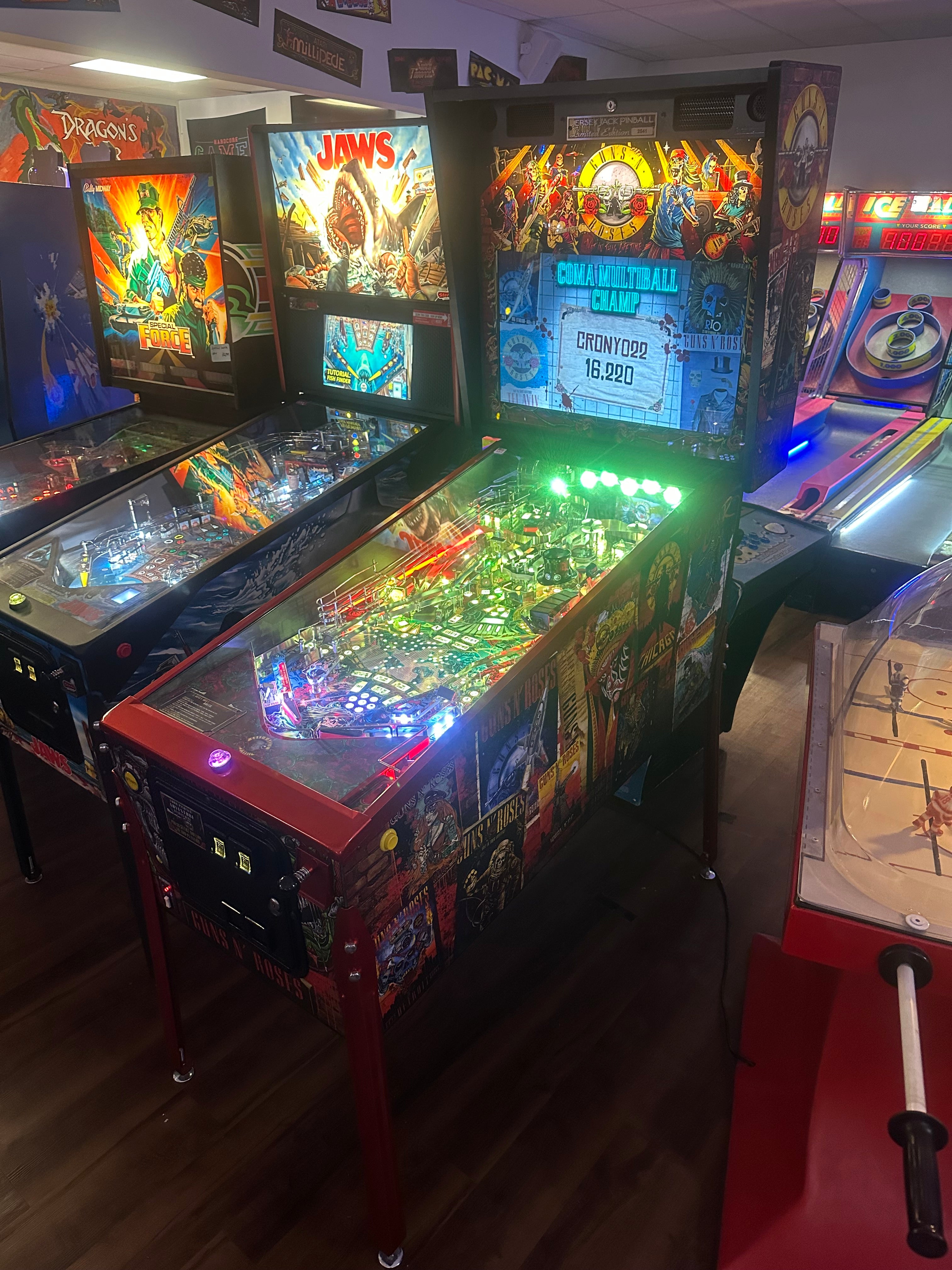 JJP Guns N' Roses Limited Edition Pinball Machine