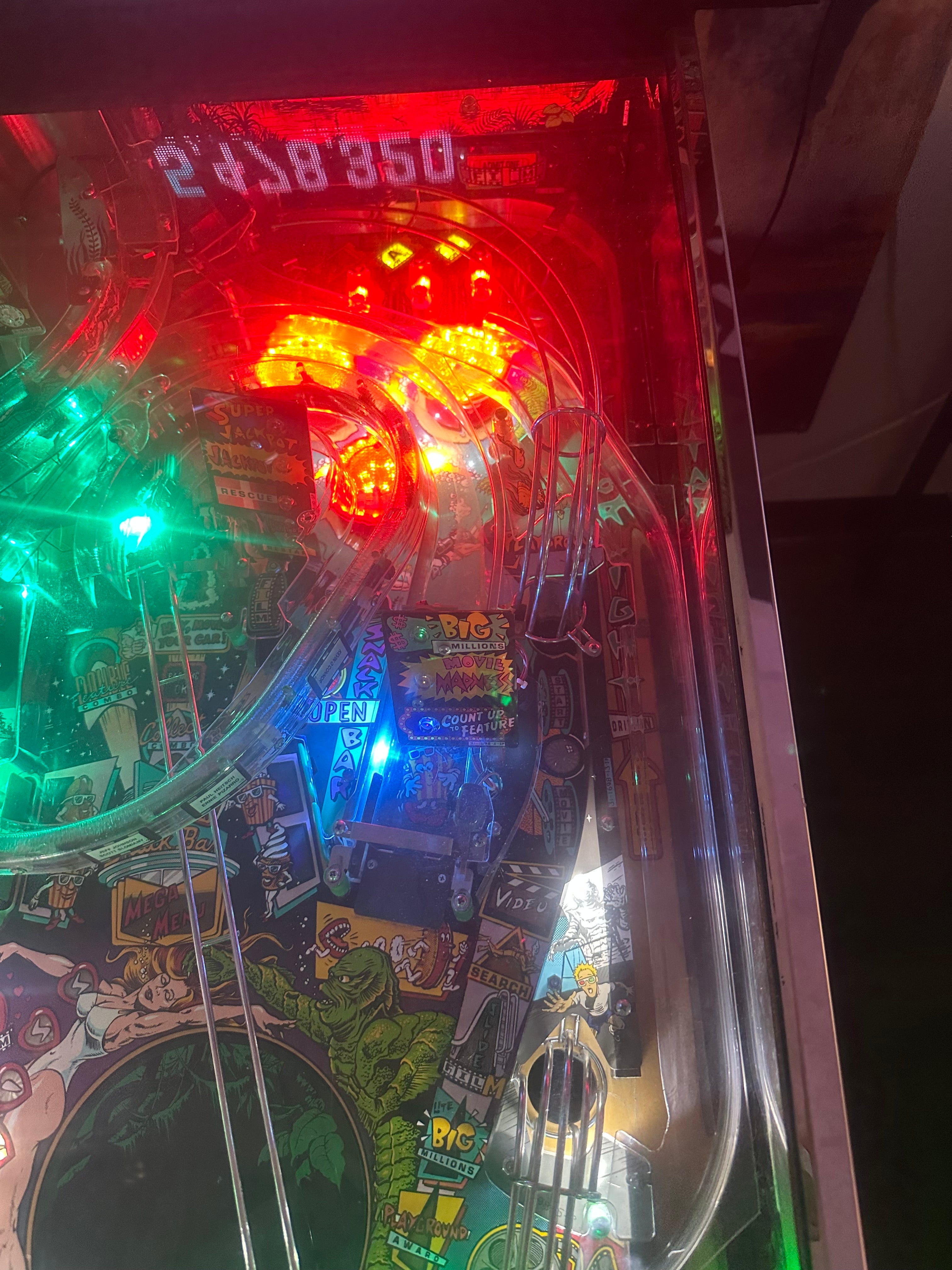 Bally LOADED Creature from the Black Lagoon Pinball Machine