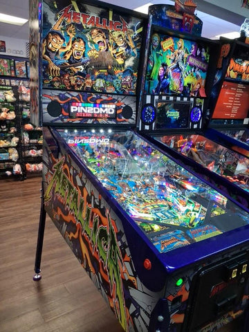 Image of Stern Pinball LOADED Metallica Premium Pinball Machine