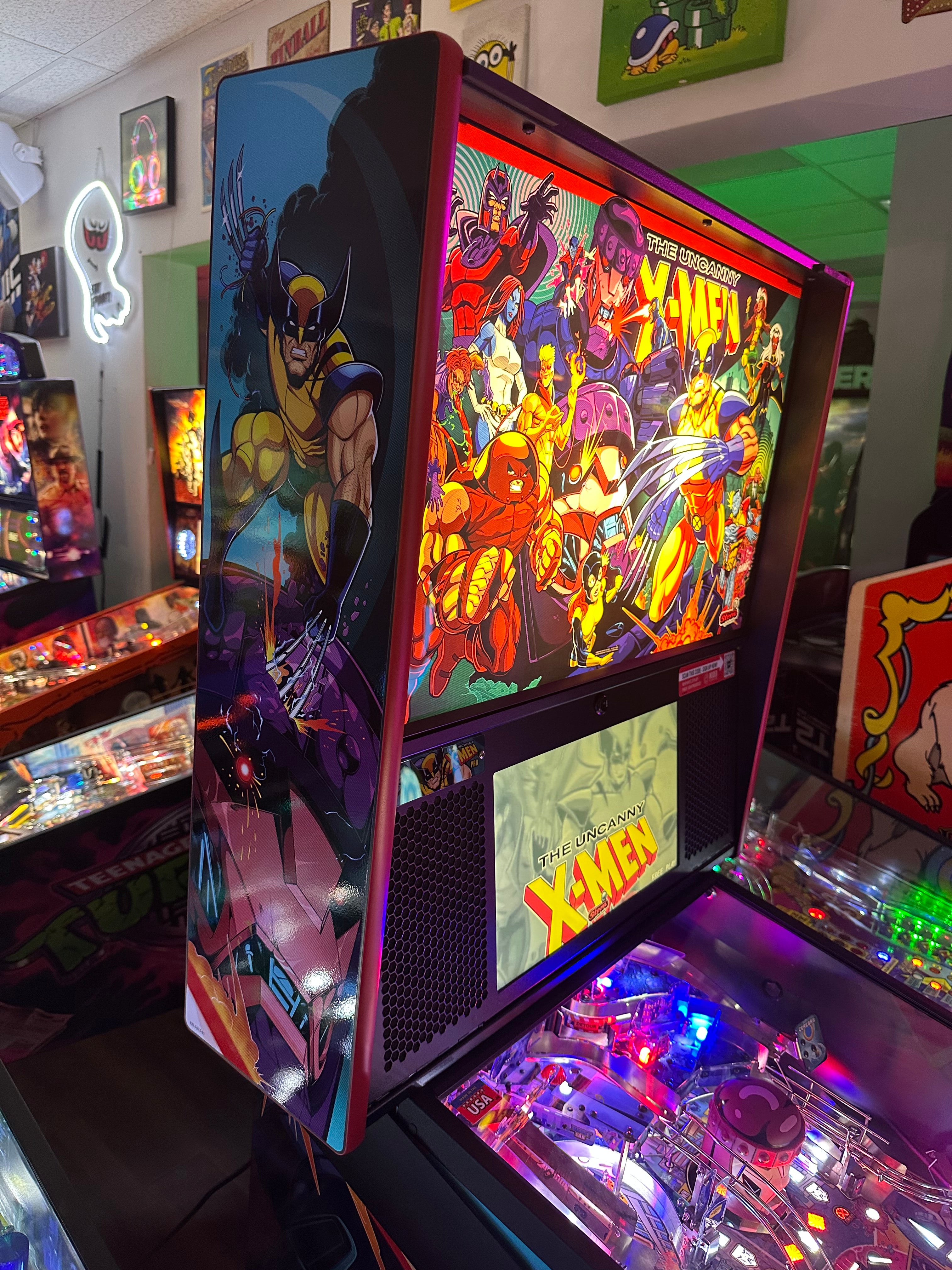 Stern Pinball The Uncanny X-Men Pro Pinball Machine