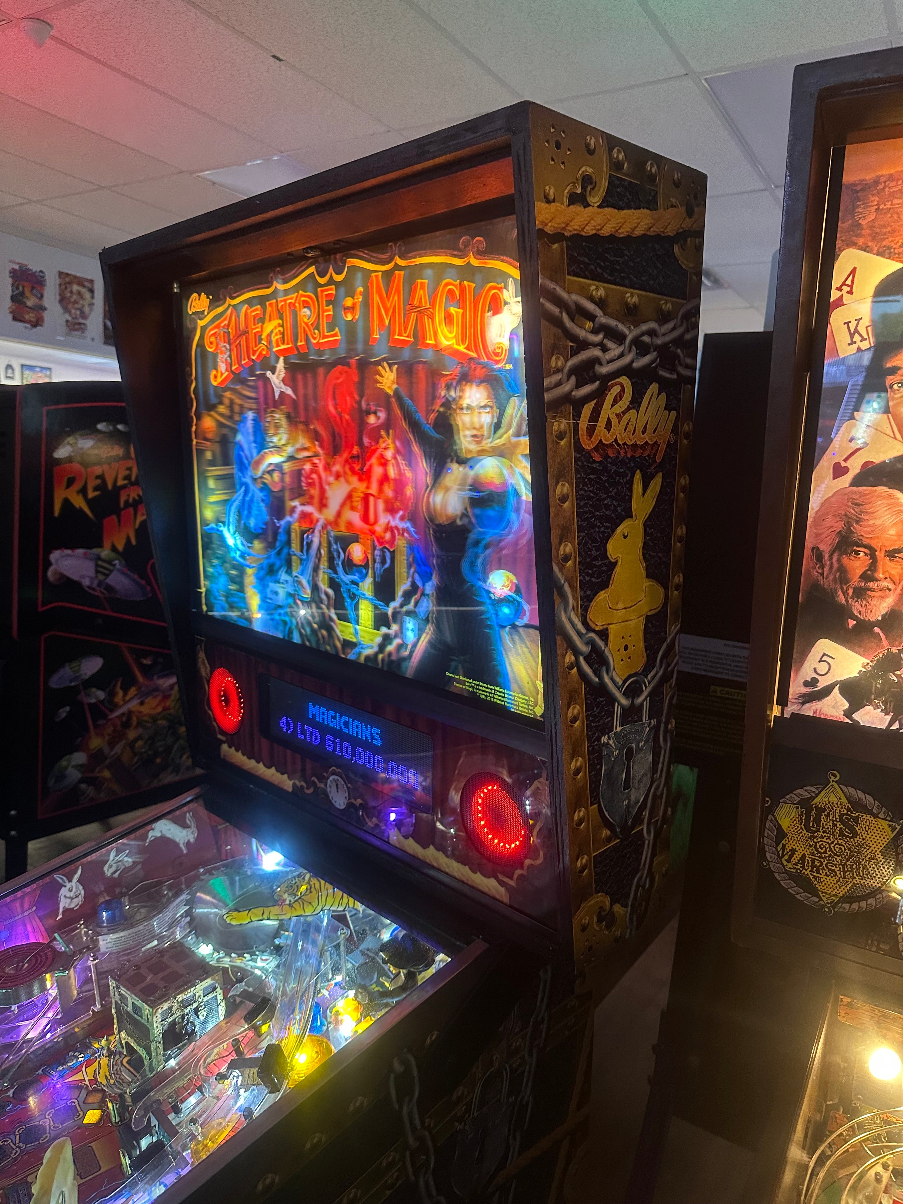 Bally Theatre of Magic Pinball Machine