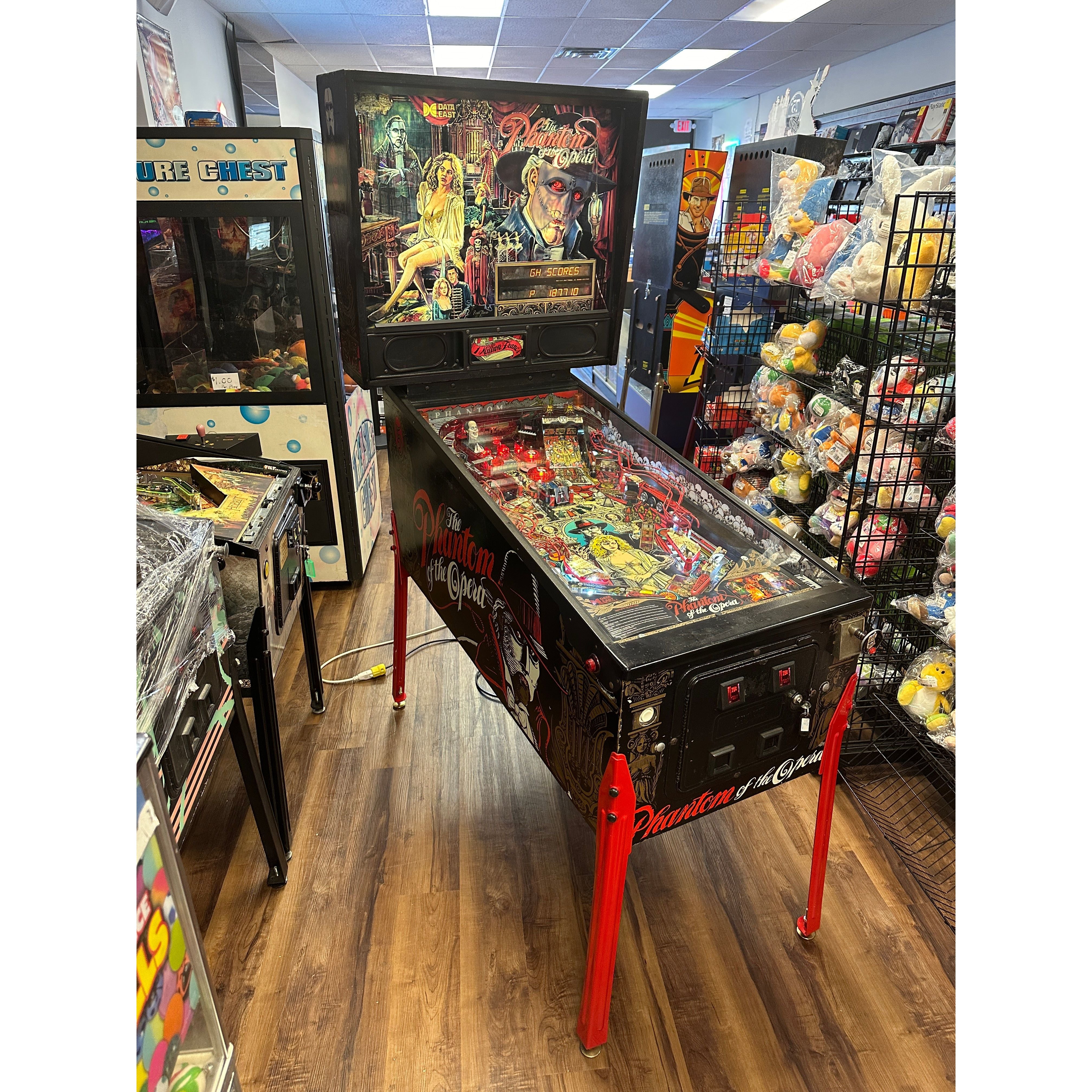 Data East Phantom of the Opera Pinball Machine