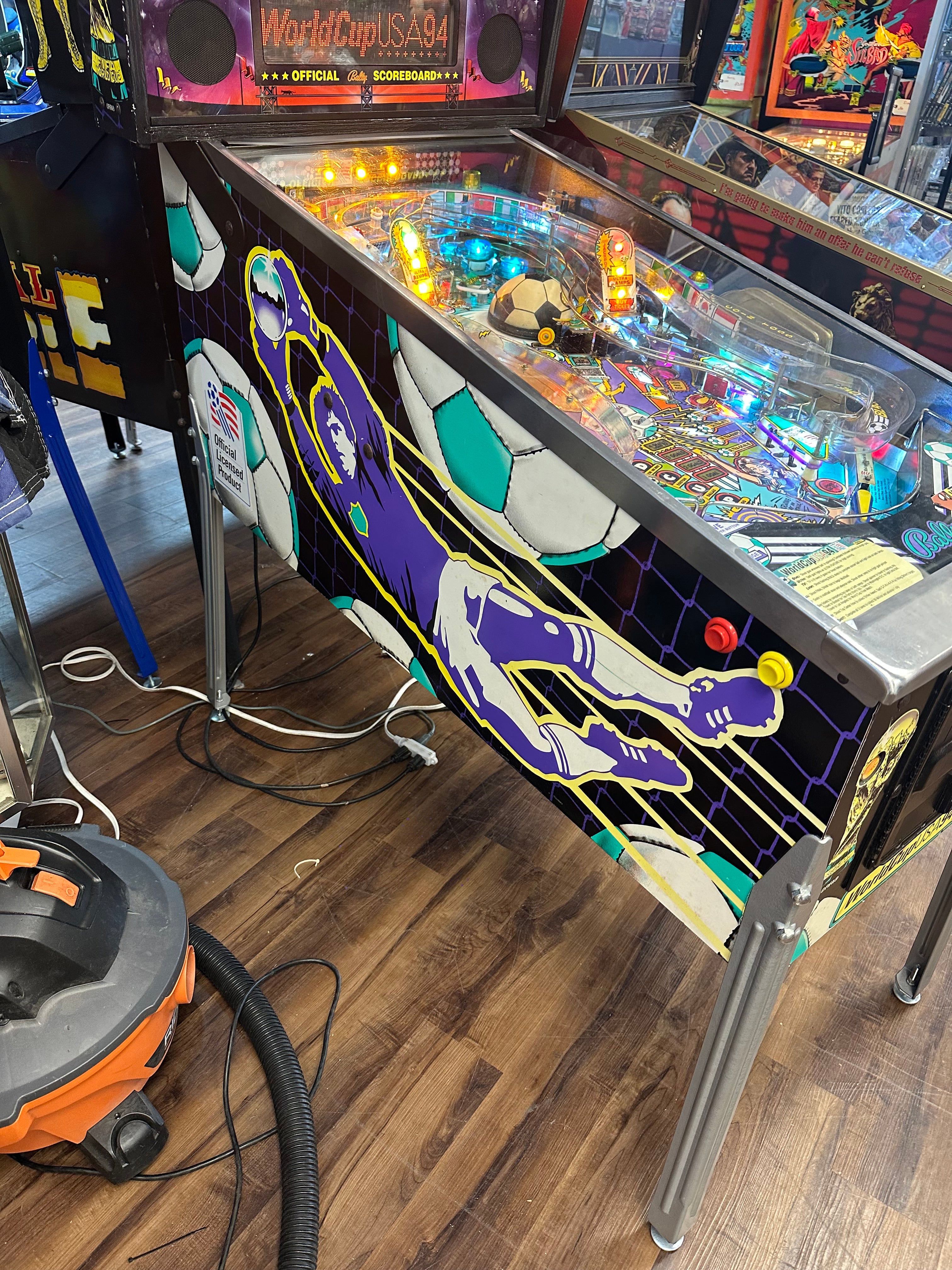 Bally World Cup Soccer Pinball Machine