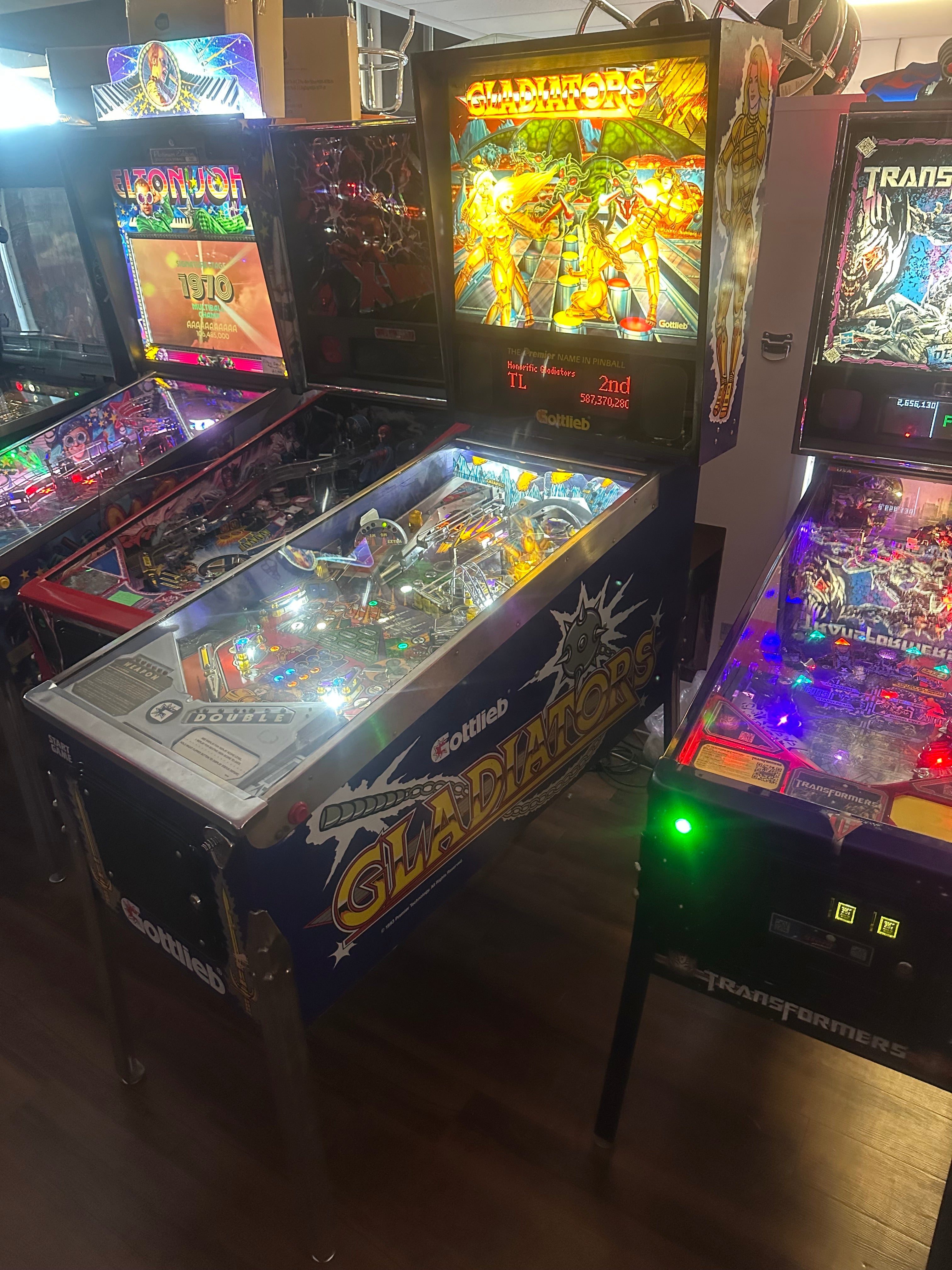 Gottlieb Gladiators Pinball Machine