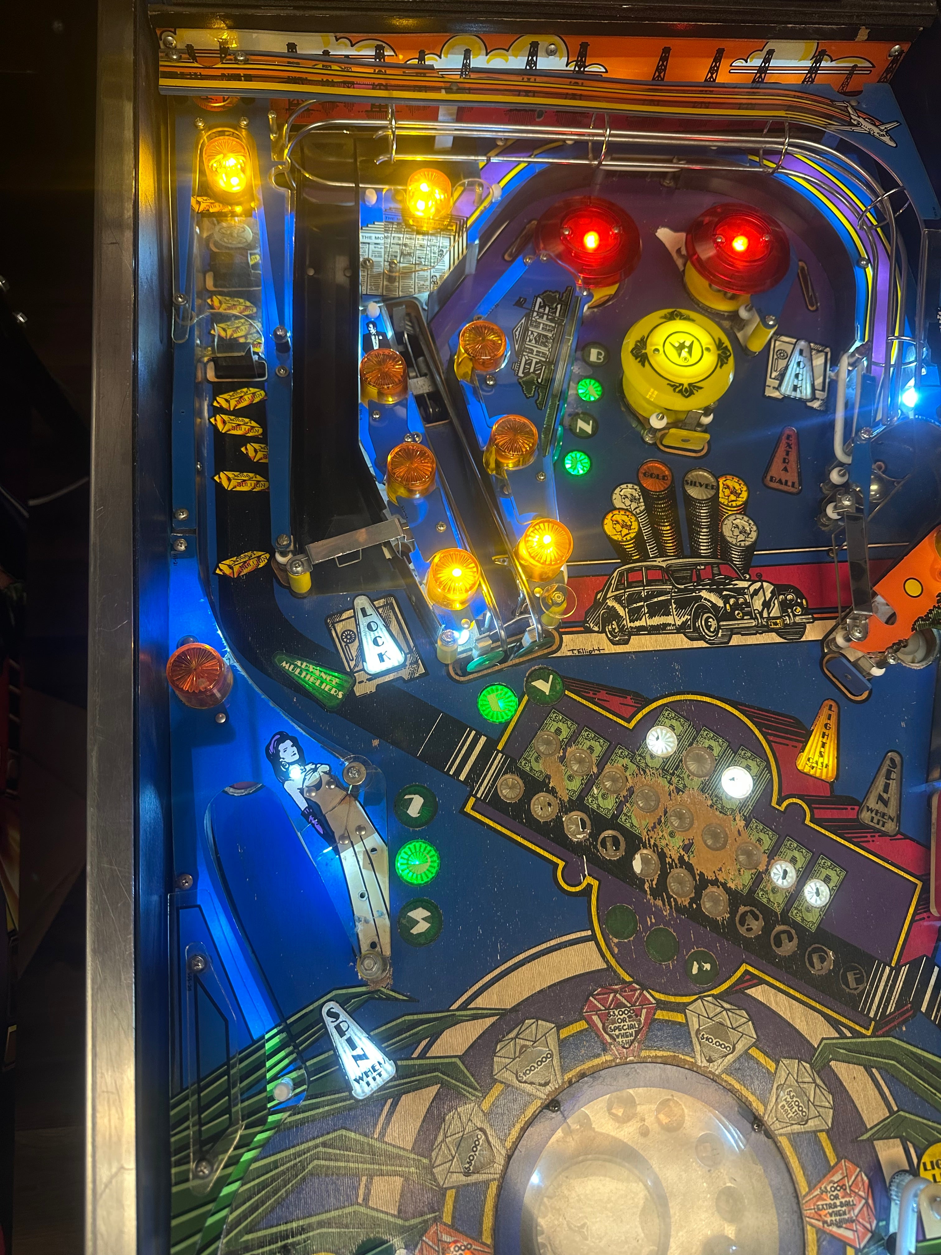 Williams Millionaire Pinball Machine
