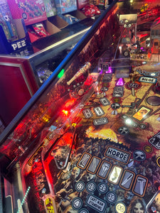 Stern Pinball LOADED The Walking Dead Premium Pinball Machine with Stern Topper