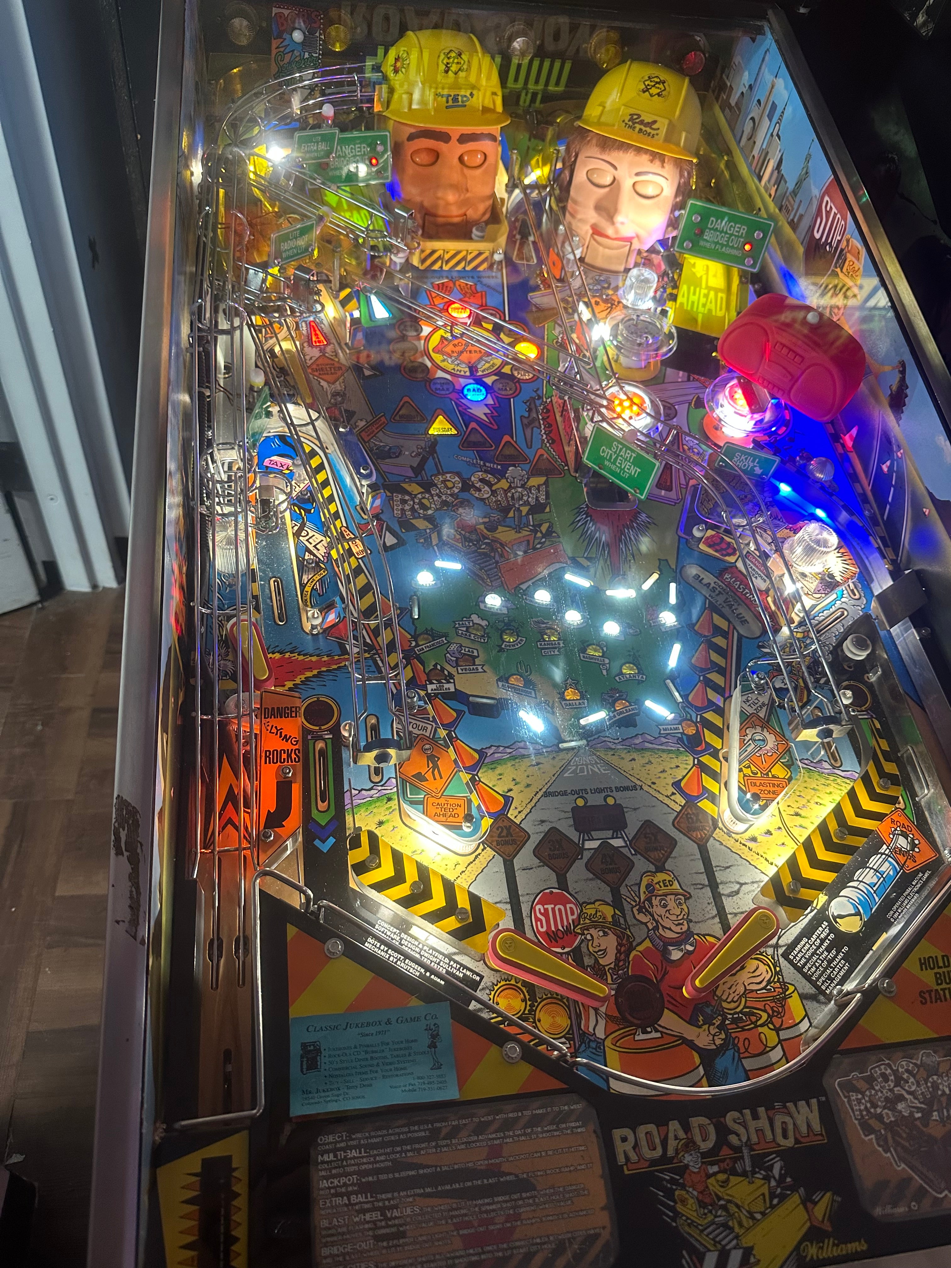 Williams Road Show Pinball Machine