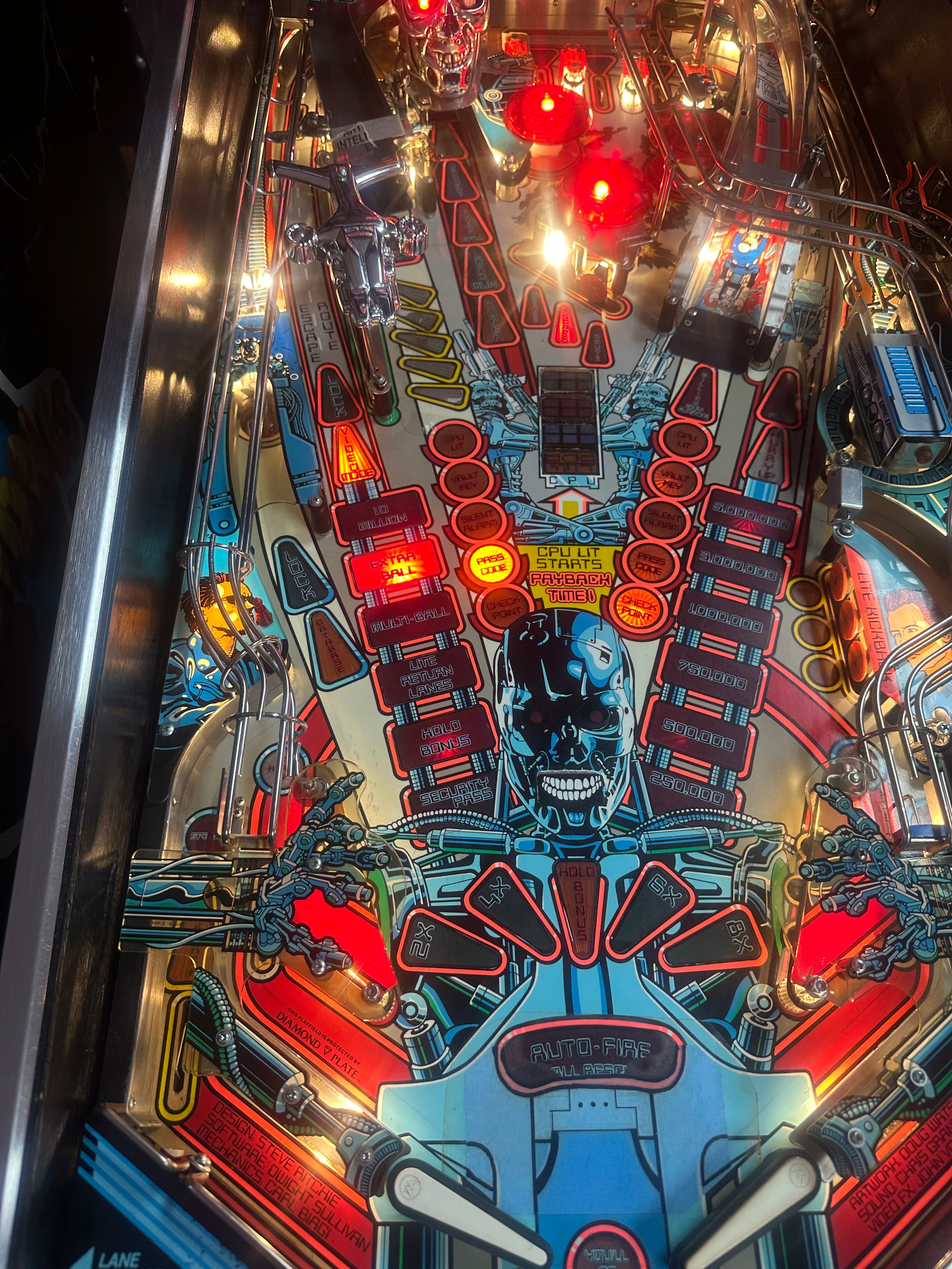 Williams Terminator 2: Judgement Day Pinball Machine