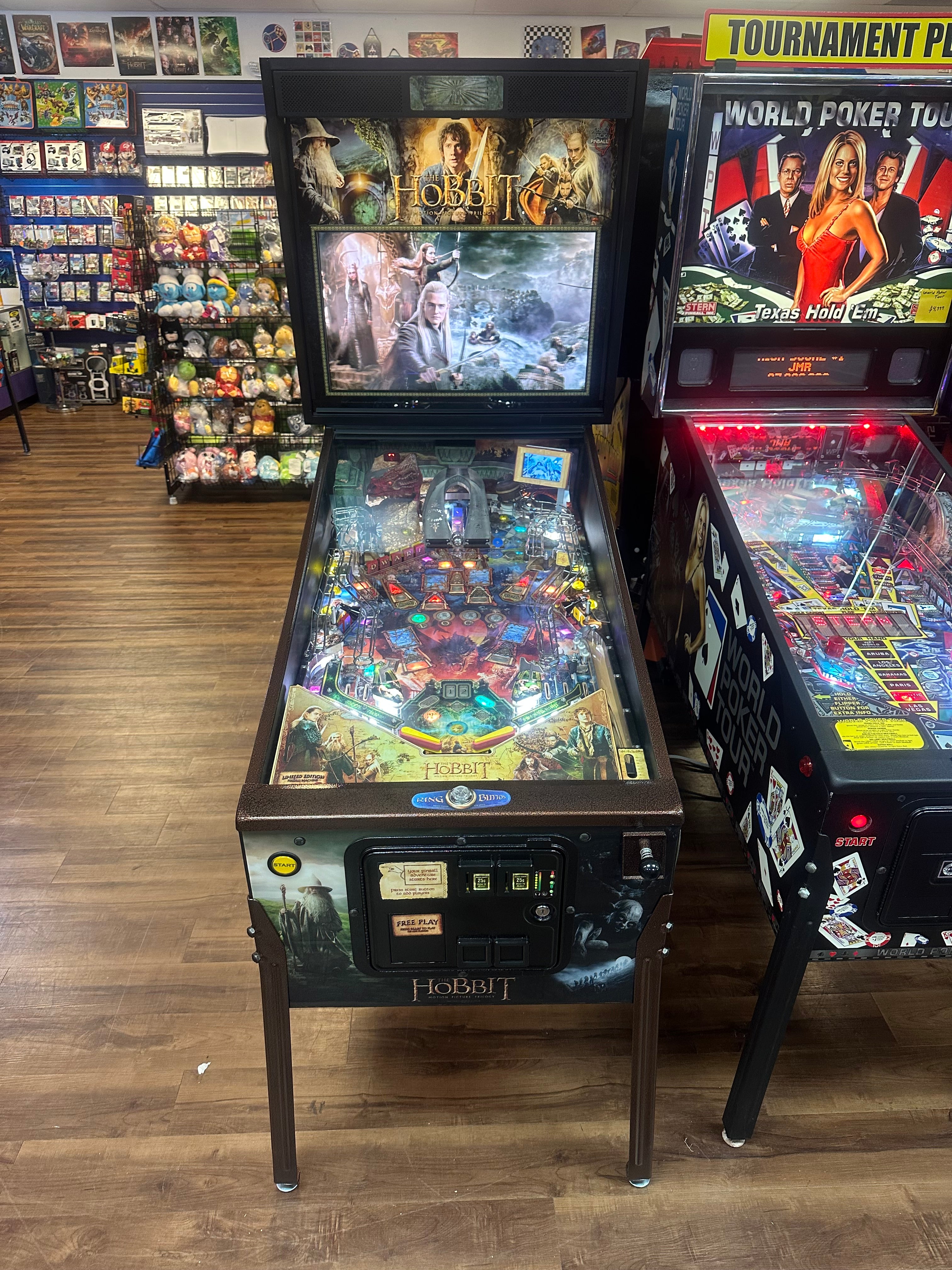 JJP The Hobbit Limited Edition Pinball Machine